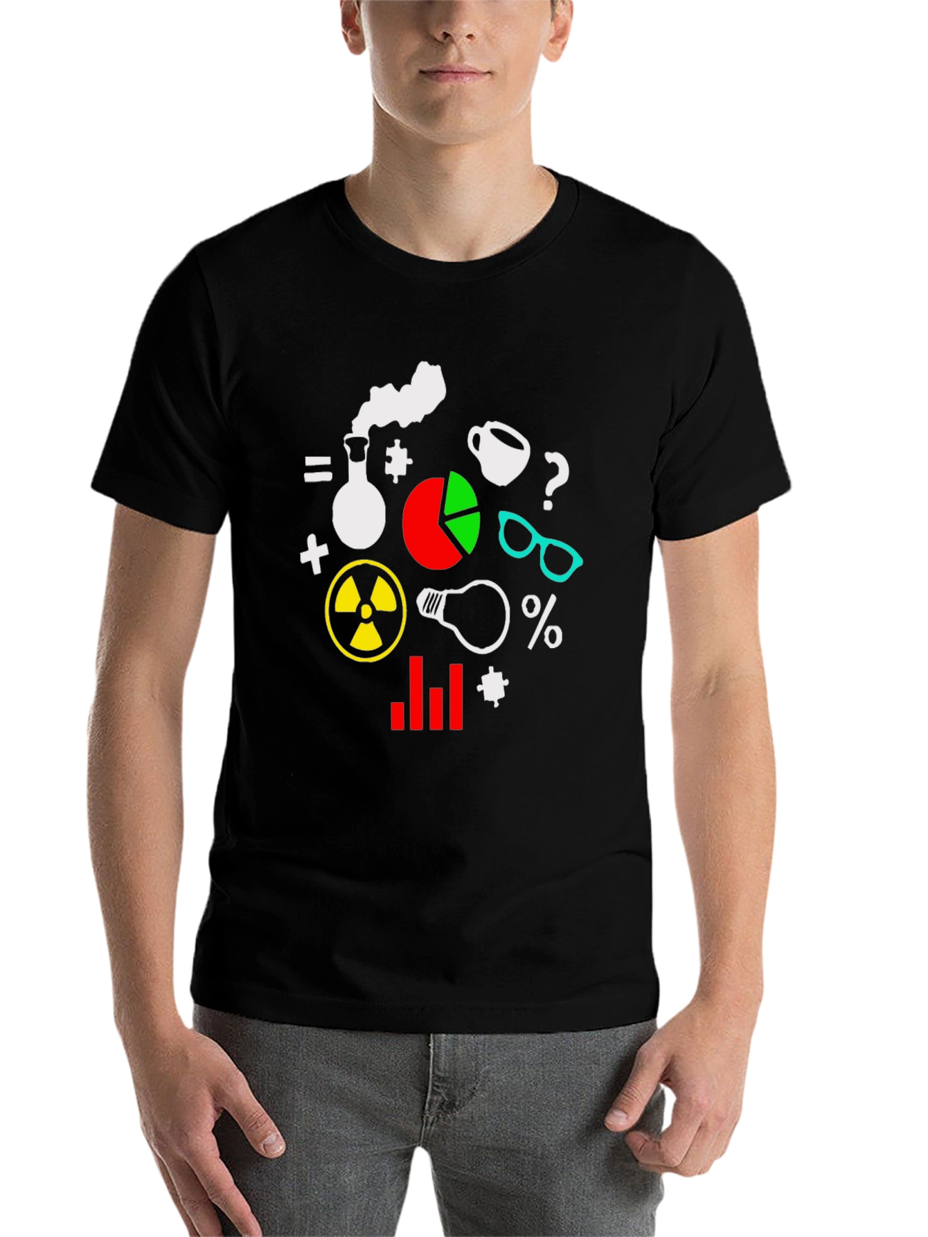 Black Science T-Shirt | Novelty Graphic Tee view 7