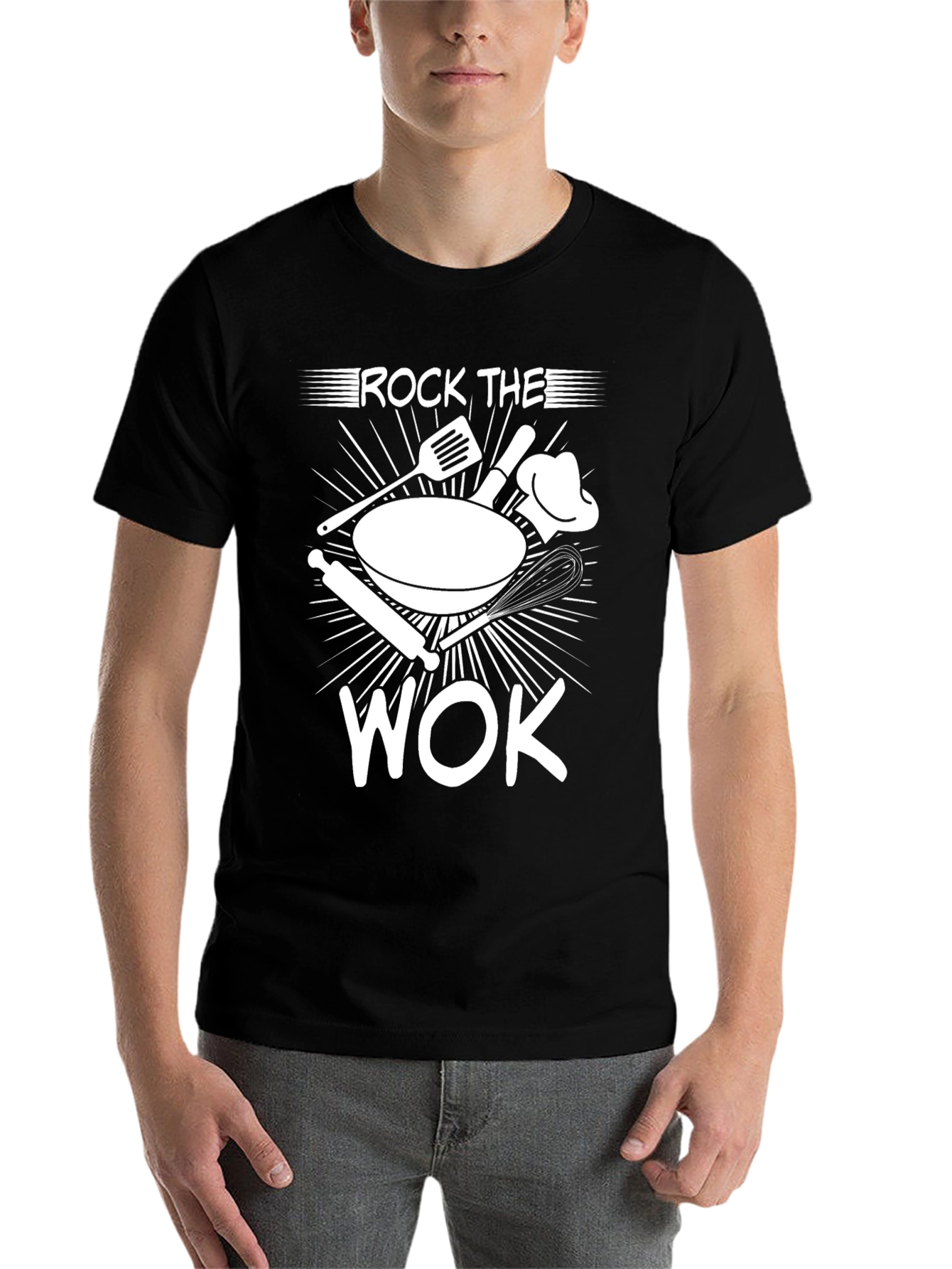 Black Rock The Wok Chef T-Shirt view 7