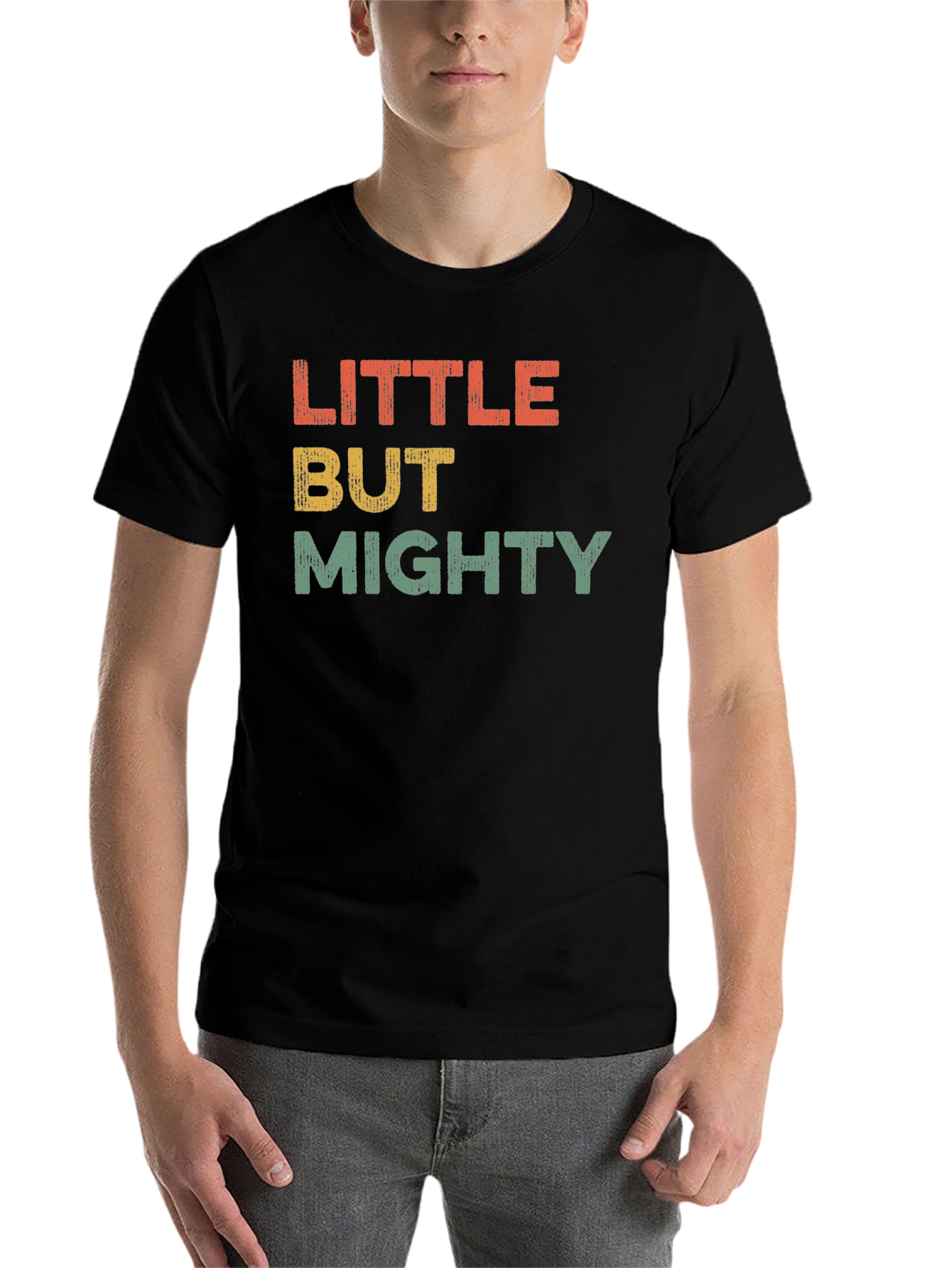 Black Little But Mighty Graphic T-Shirt view 7