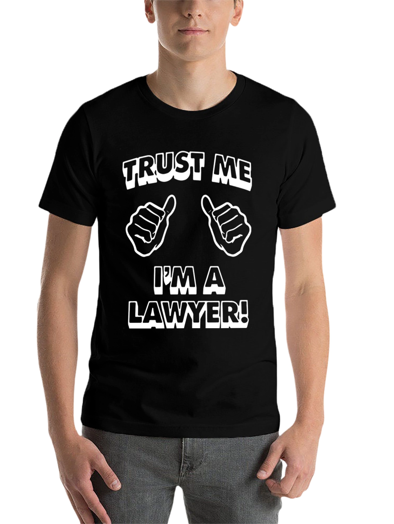 Trust Me I'm A Lawyer T-Shirt Funny Attorney Law Gift - 7