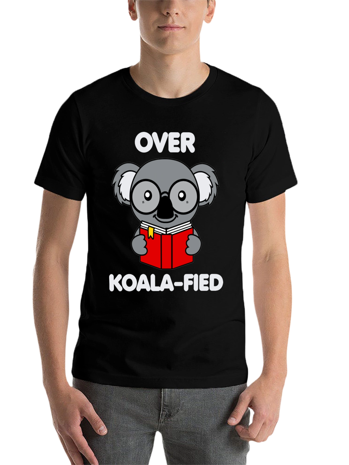 Black Over Koala-fied Graphic T-Shirt view 7