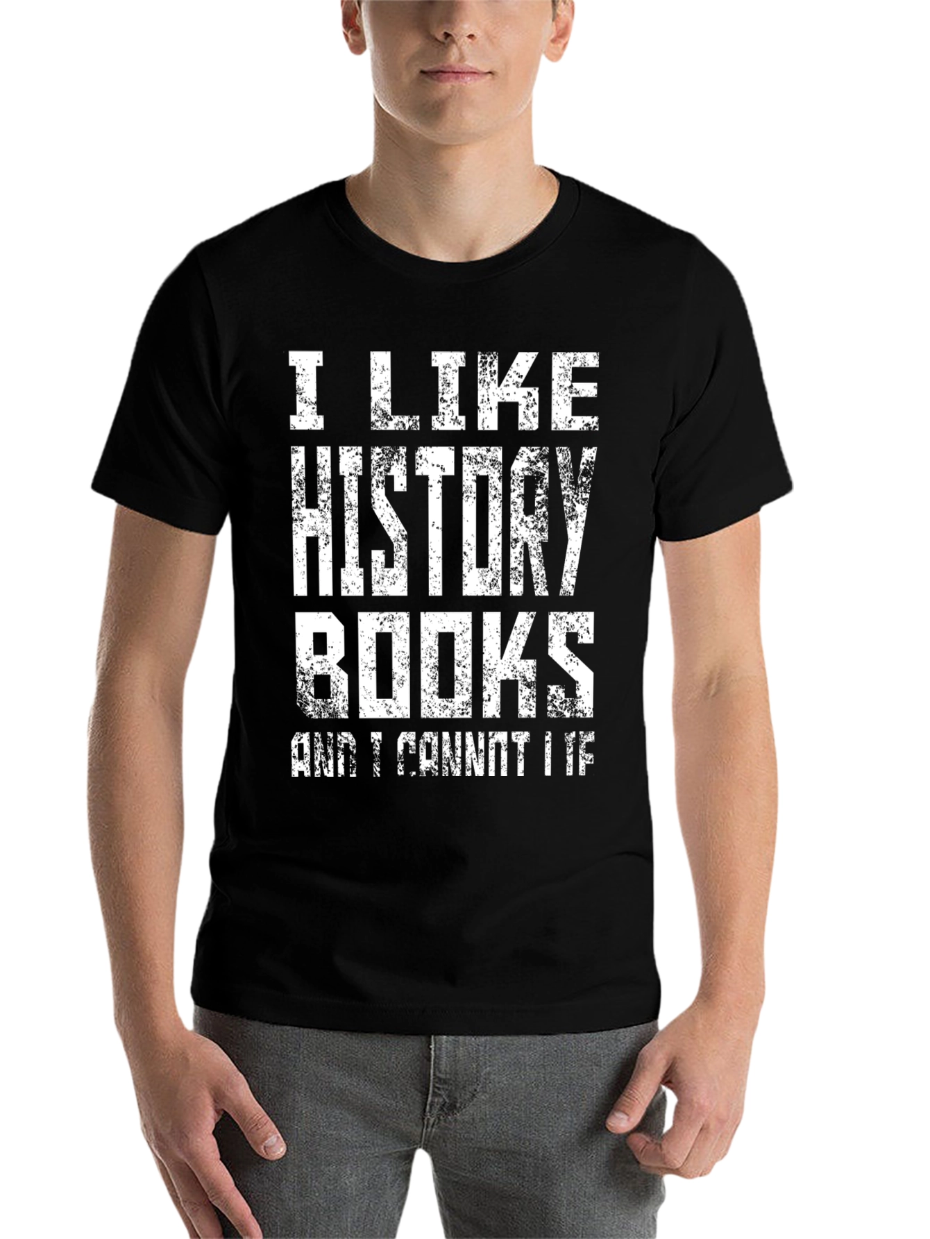 Black History Books T-Shirt - I Like History Books Funny Tee view 7