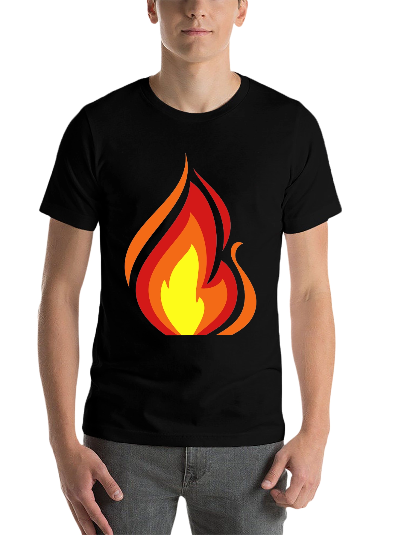 Flame Graphic T-Shirt - Bold & Stylish - 7