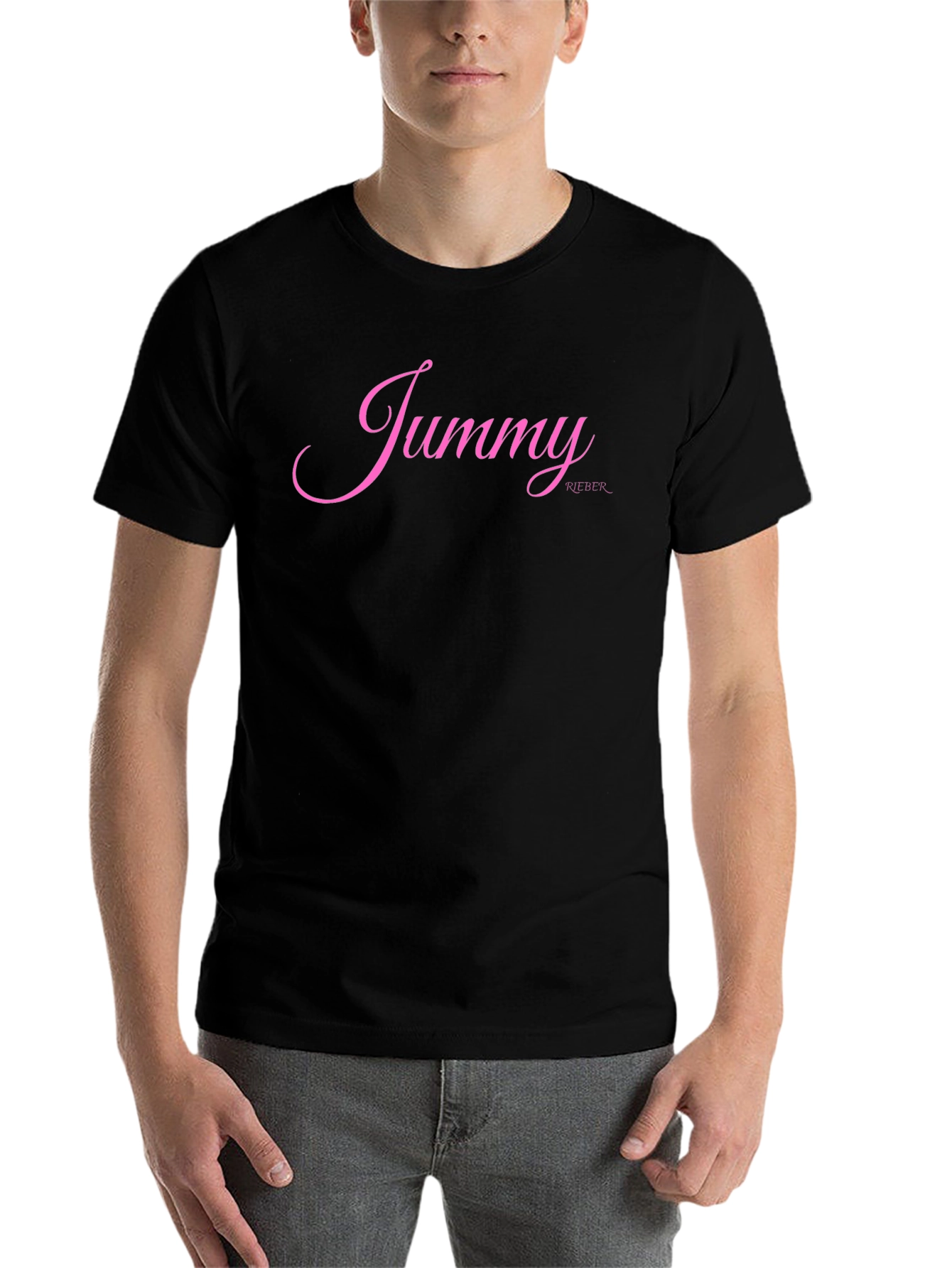 Black Jummy Bieber Black T-Shirt view 7