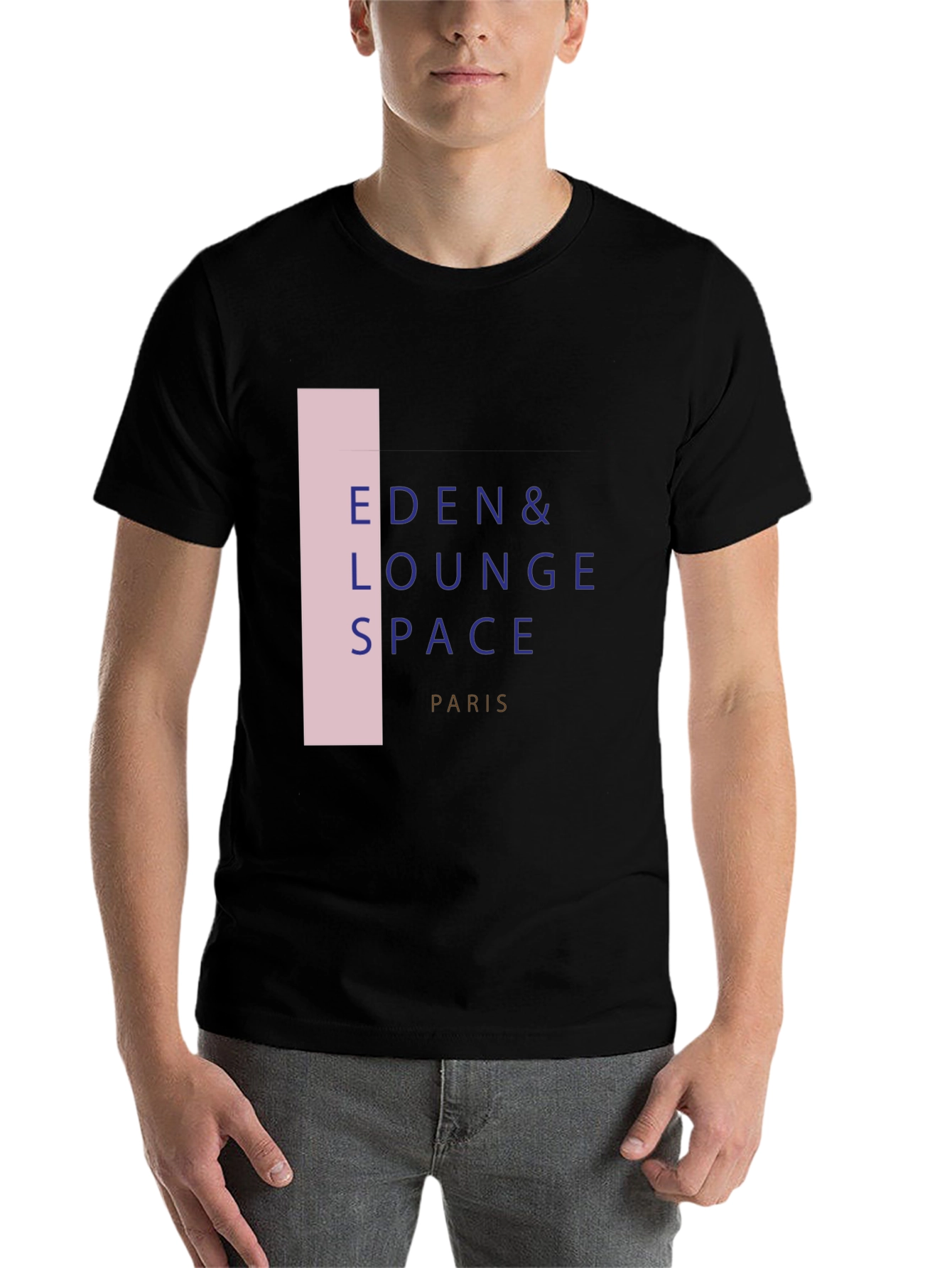 Black Eden Lounge Space Paris Graphic Tee view 7