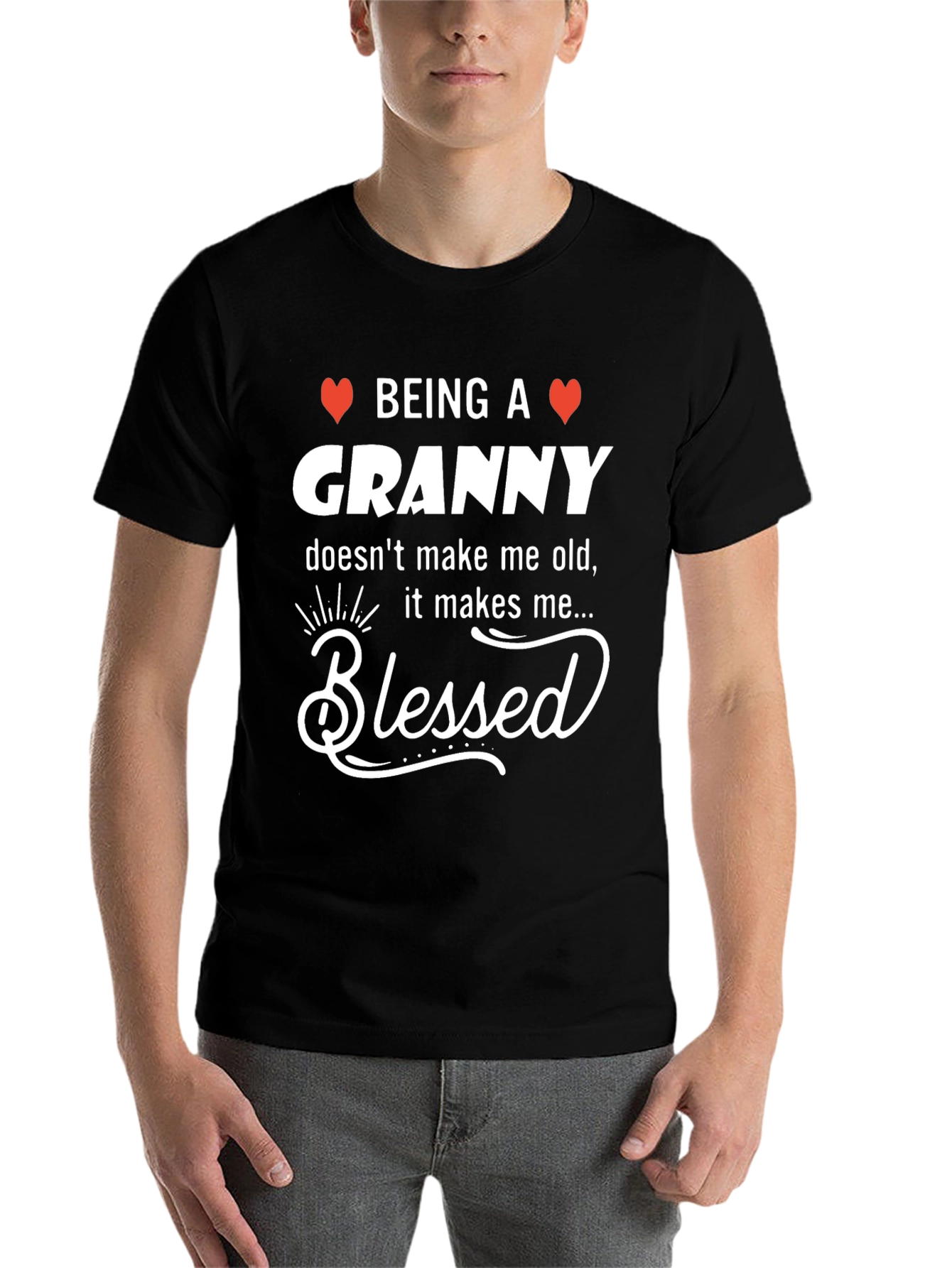 Blessed Granny T-Shirt - Soft Cotton Comfort - 7
