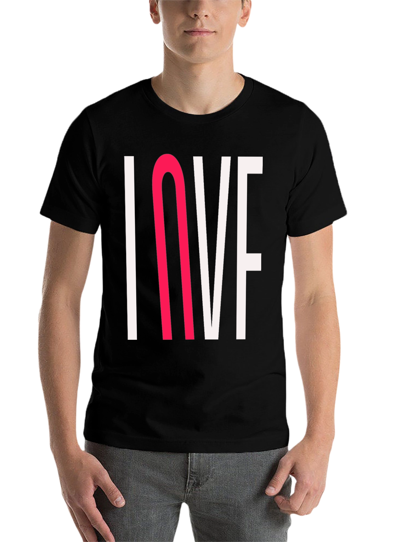 LOVE Graphic Tee - Bold & Stylish Black T-Shirt - 7