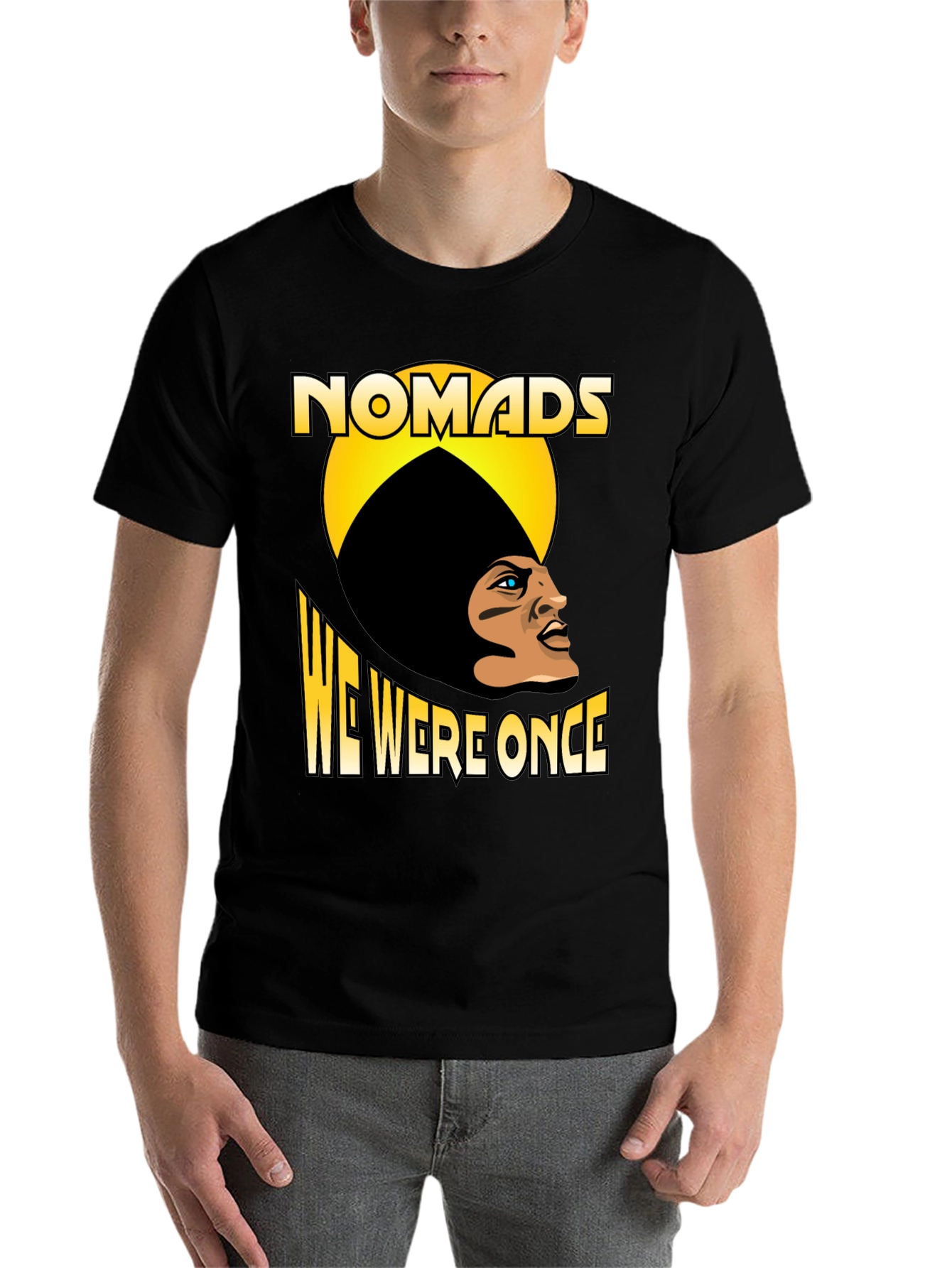 Black Nomads We Were Once Graphic T-Shirt view 7