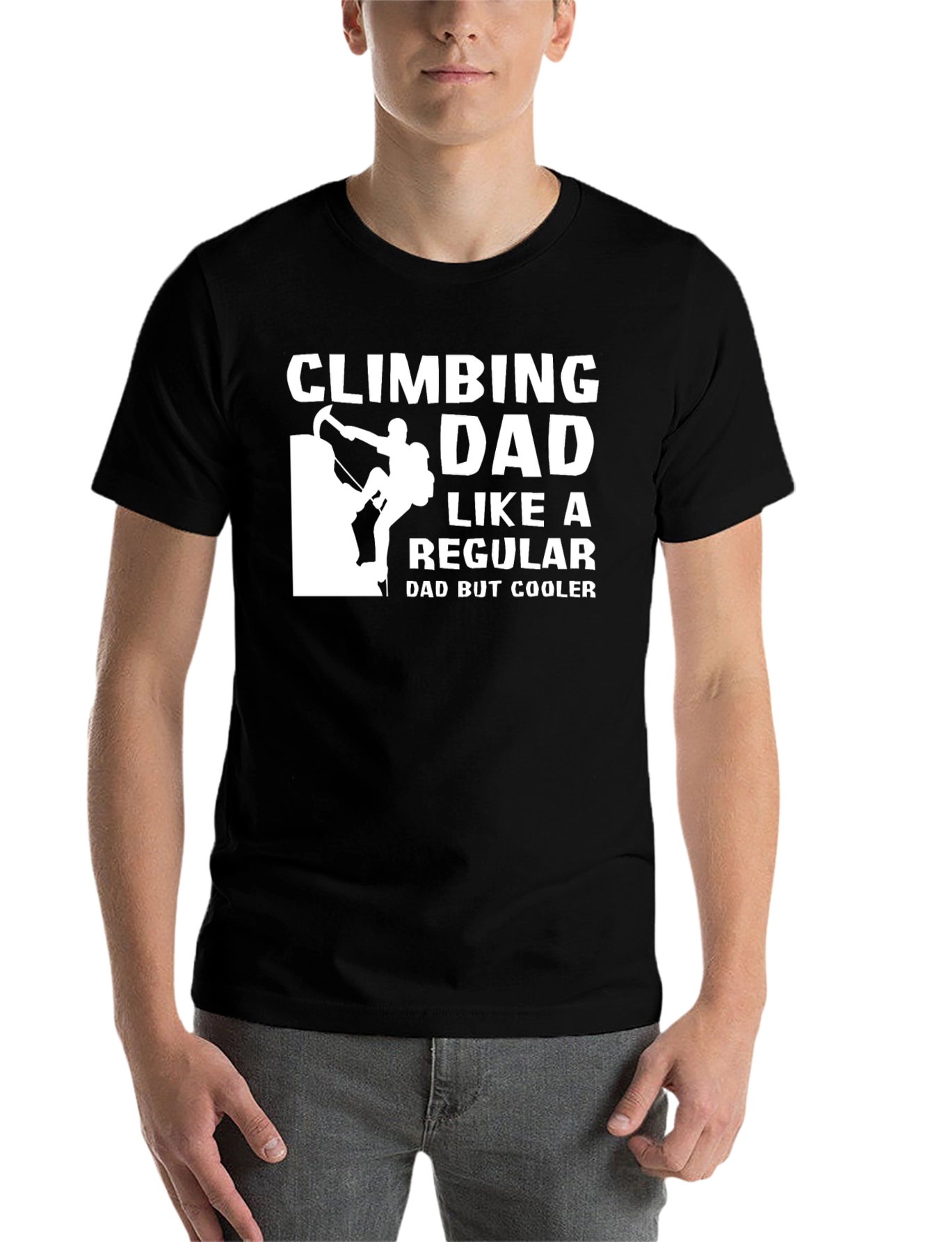 Climbing Dad T-Shirt - Cool Father's Day Gift - 7