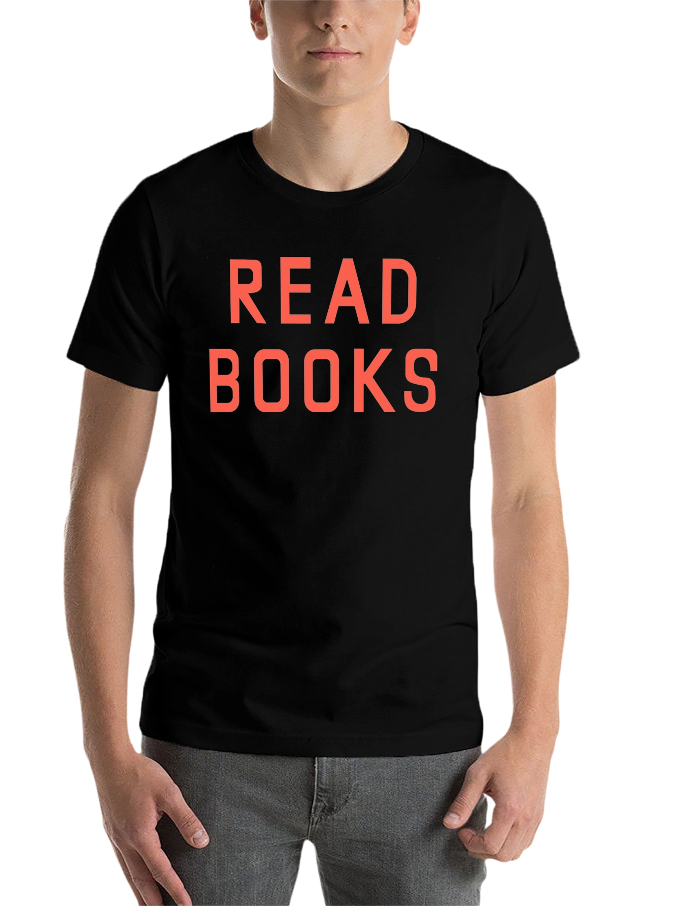 Black Read Books Graphic Tee - Stylish Book Lover T-Shirt view 7
