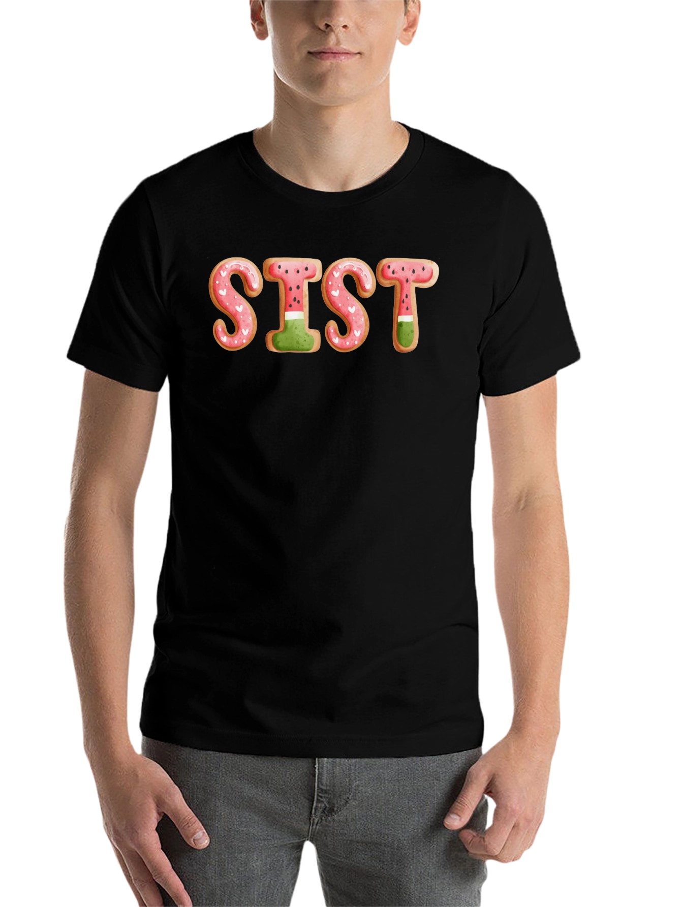 Black SIST Watermelon Tee - Cute Summer Shirt view 7