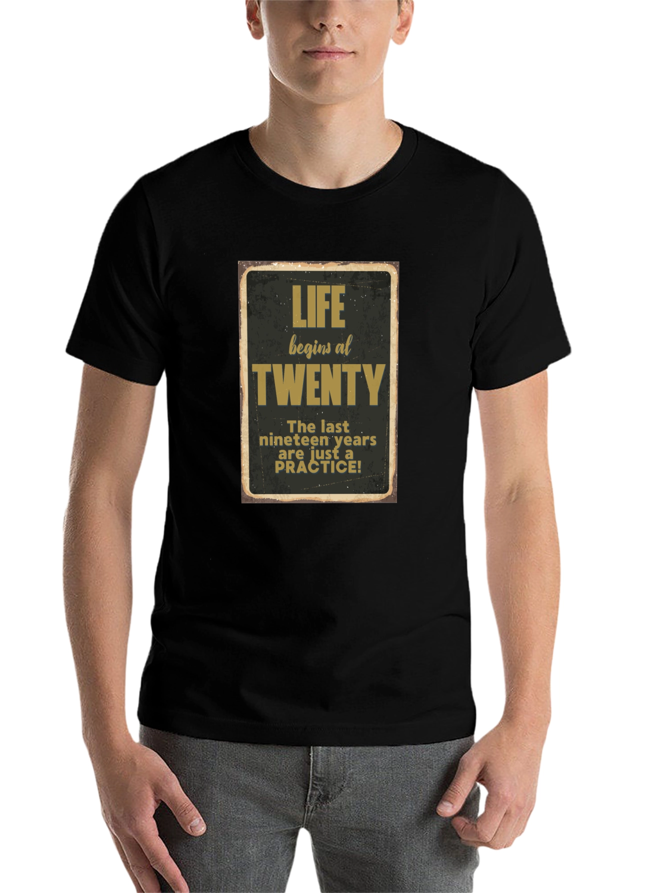 Life Begins At Twenty Graphic T-Shirt - 7