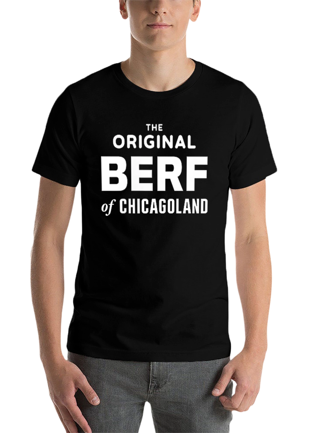 Black Original BERF of Chicagoland Graphic Tee view 7