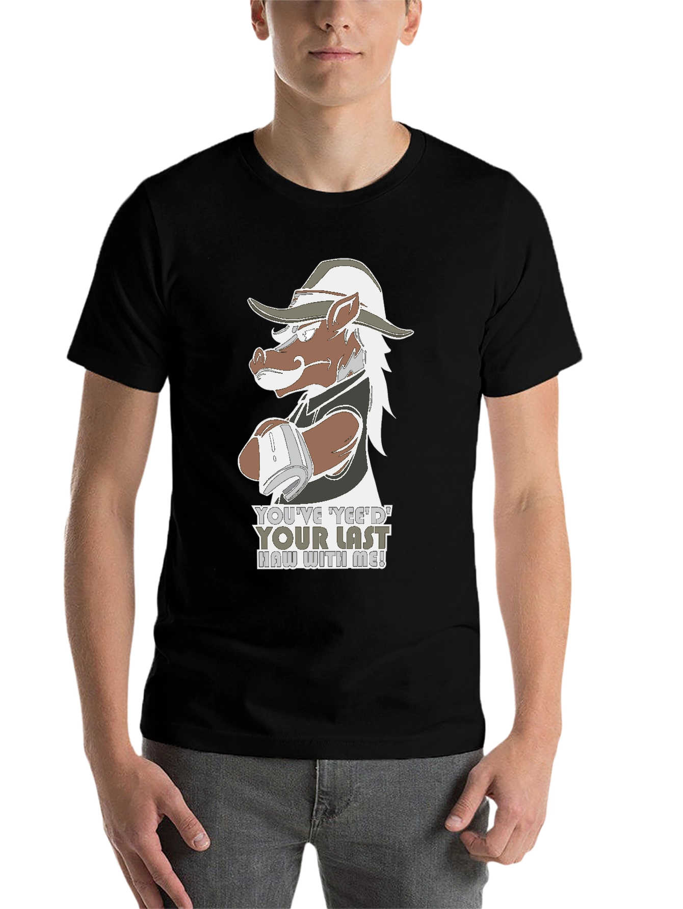Black Yee'd Your Last Haw T-Shirt view 7