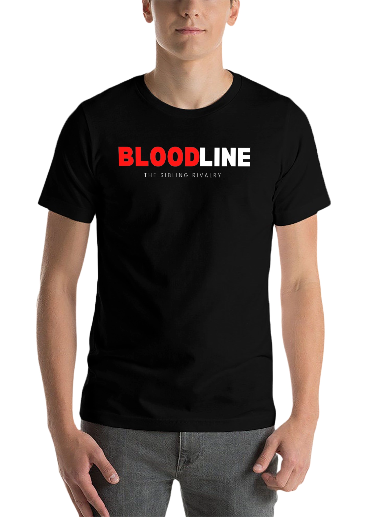 Black Bloodline Sibling Rivalry Black Graphic Tee view 7