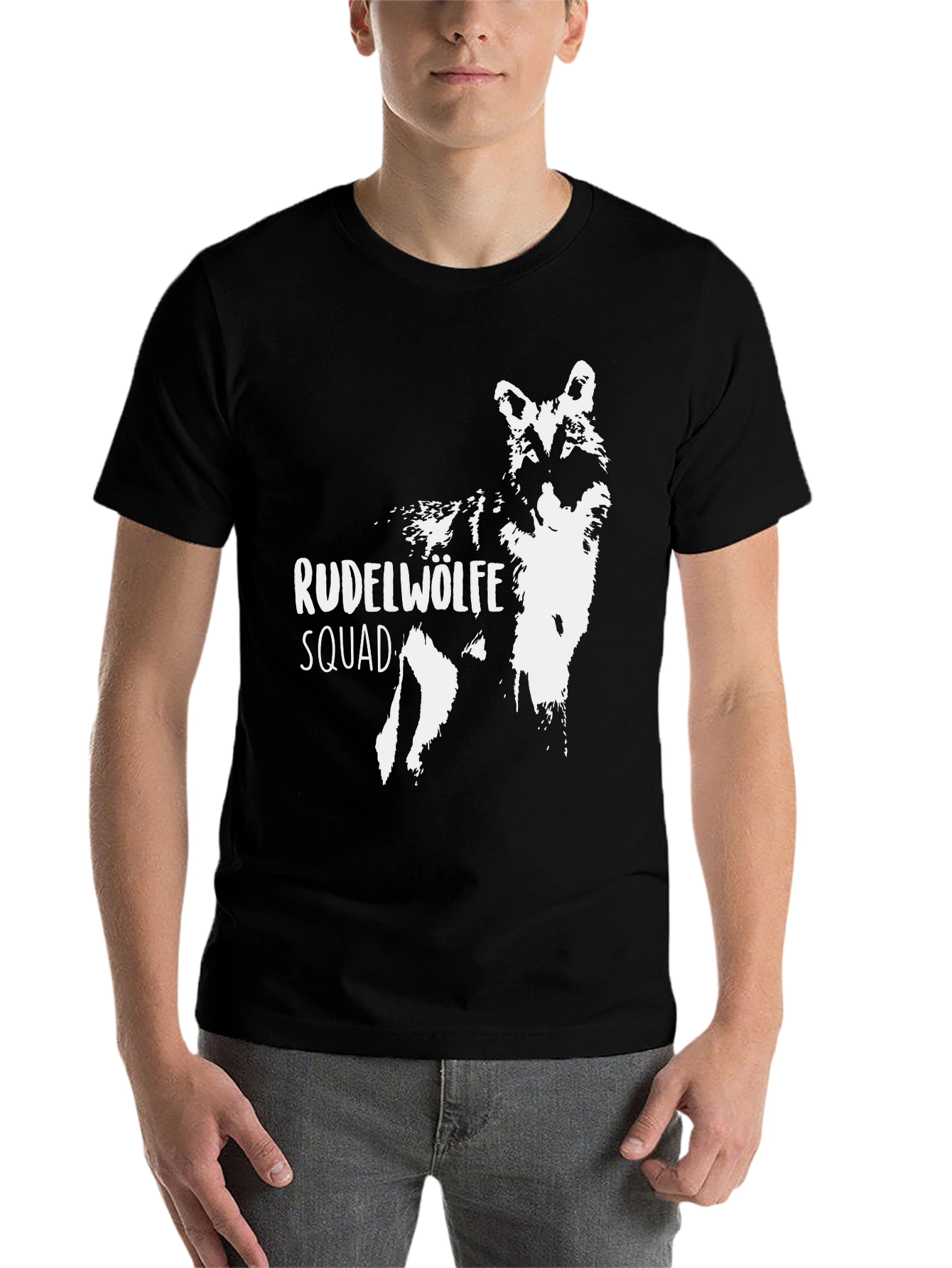 Black Rudelwölfe Squad Black T-Shirt view 7