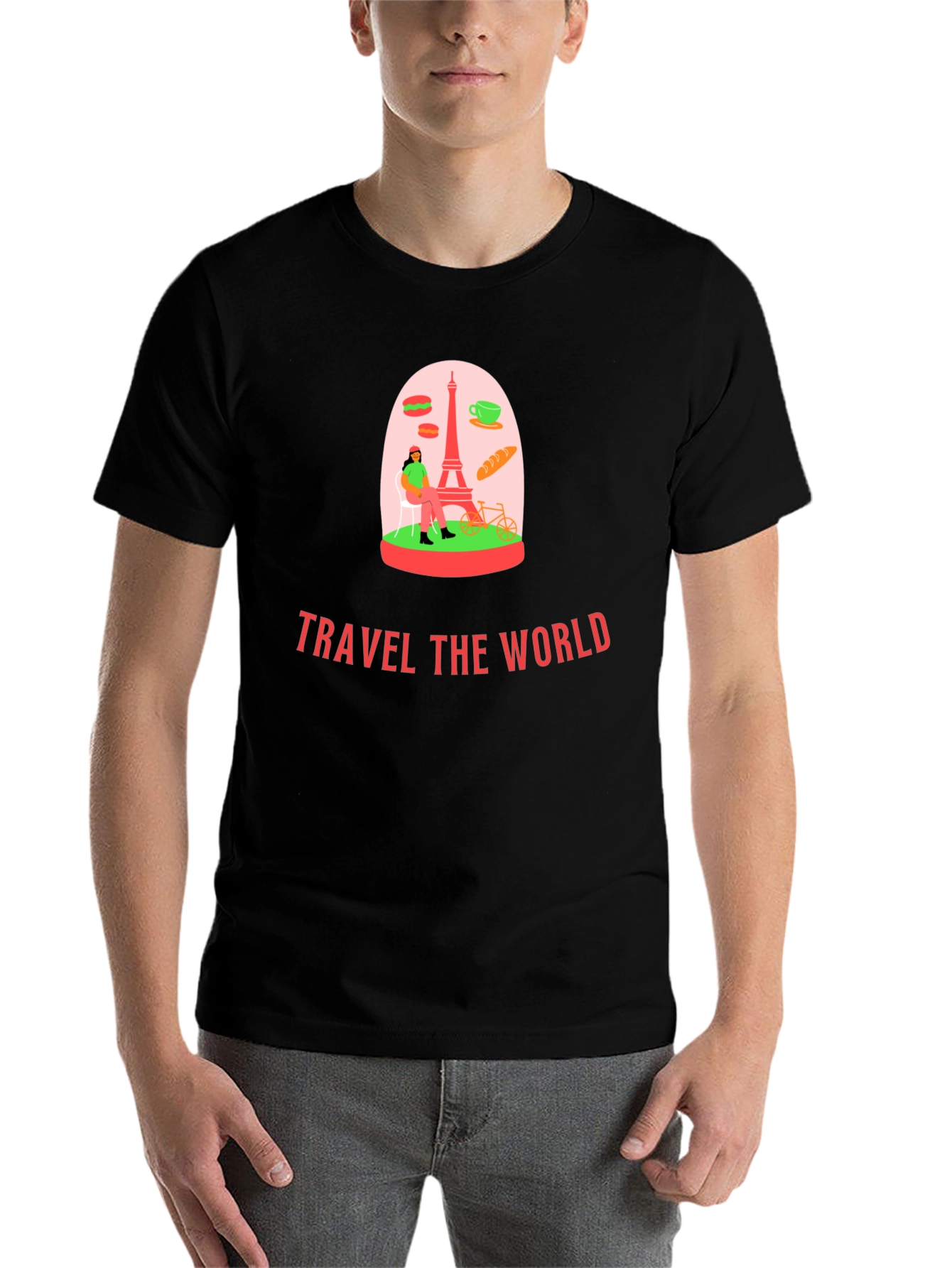 Travel the World Graphic T-Shirt - 7
