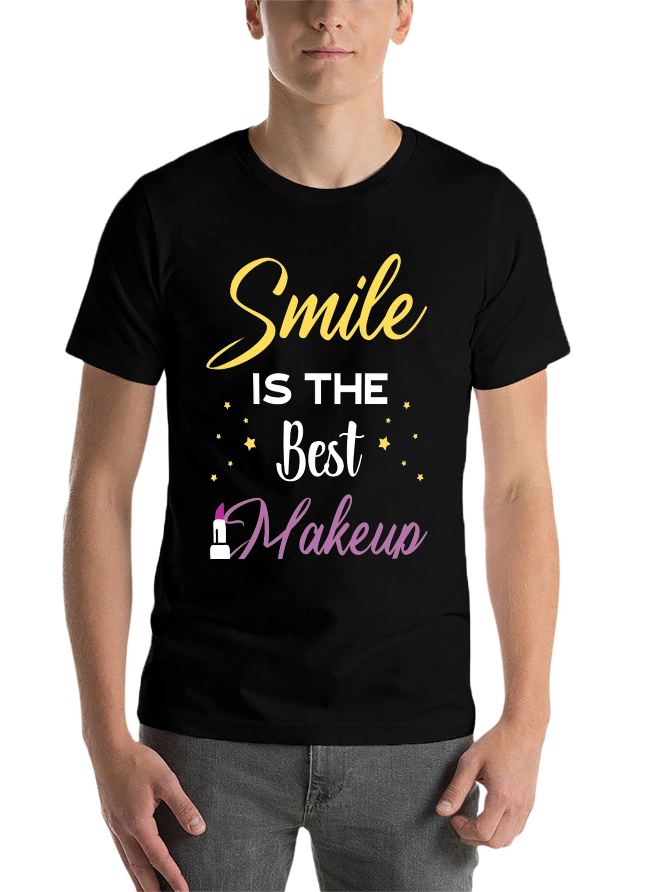 Black Smile is the Best Makeup T-Shirt view 7