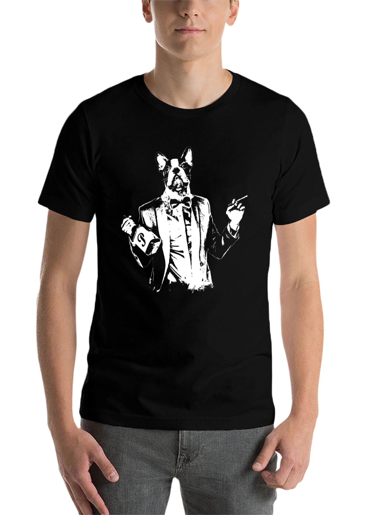 Black Dogfather Graphic Tee view 7