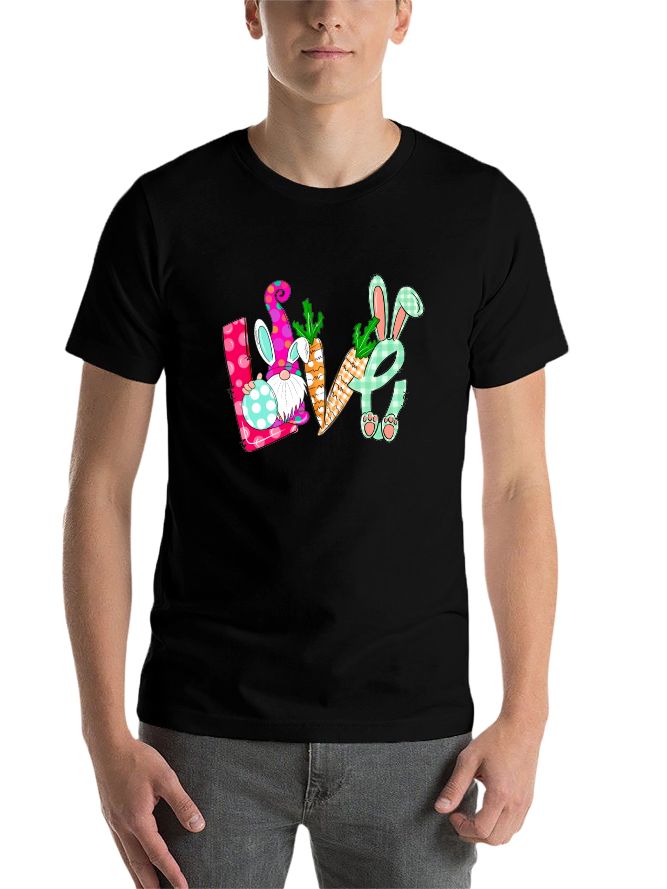 Easter Gnome Love T-Shirt - 7