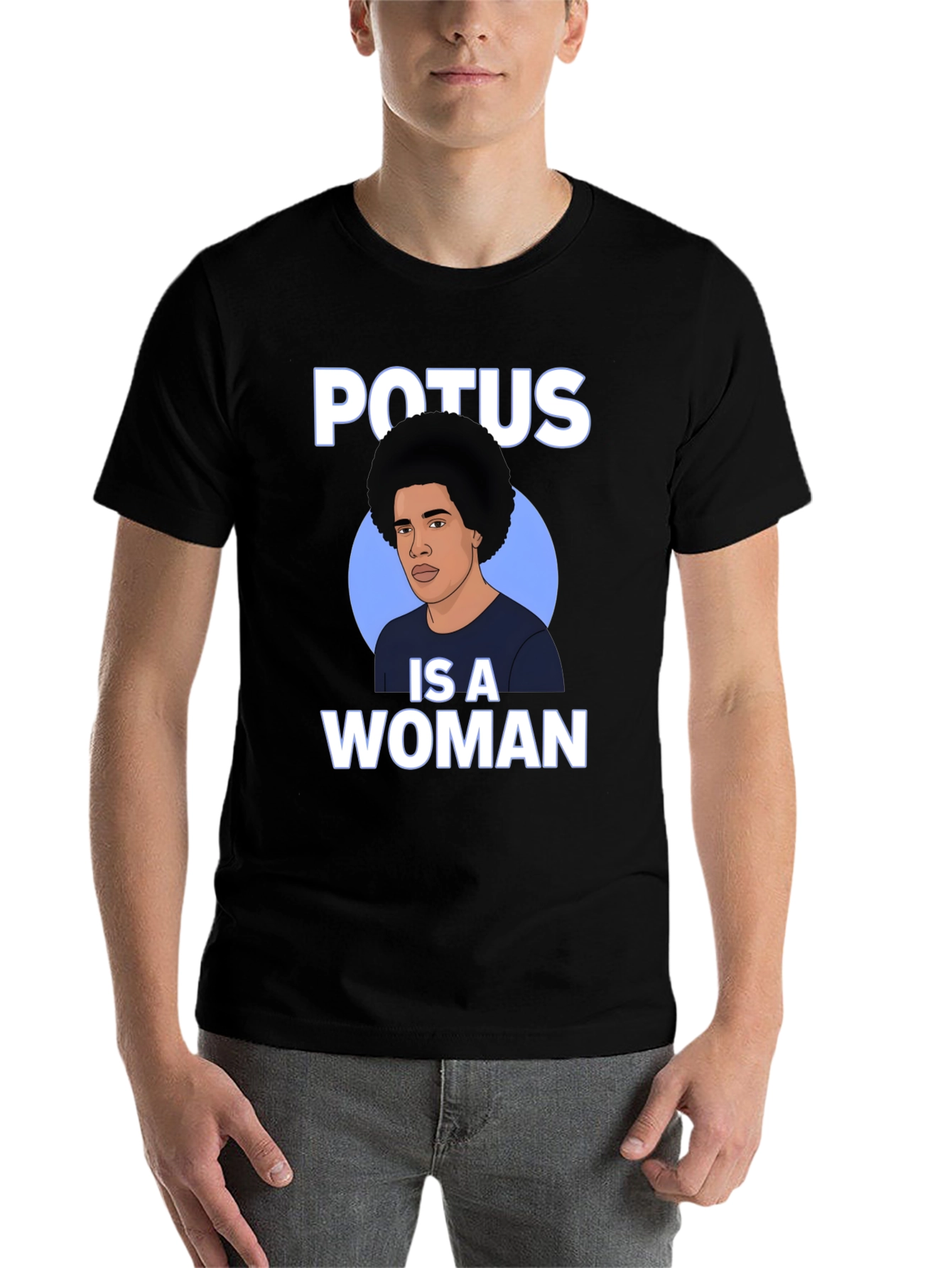 POTUS is a Woman Graphic Tee - 7