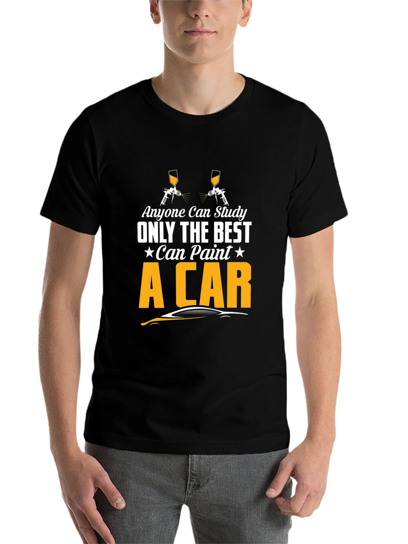 Best Can Paint A Car Graphic Tee - 7