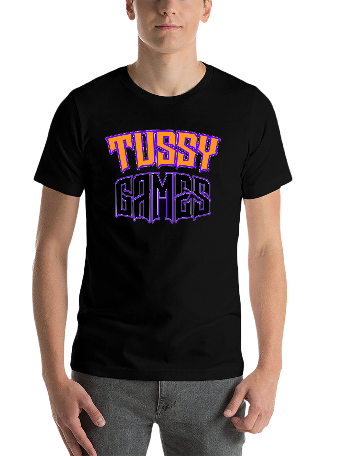 Black Tussy Games Graphic T-Shirt | Black view 7