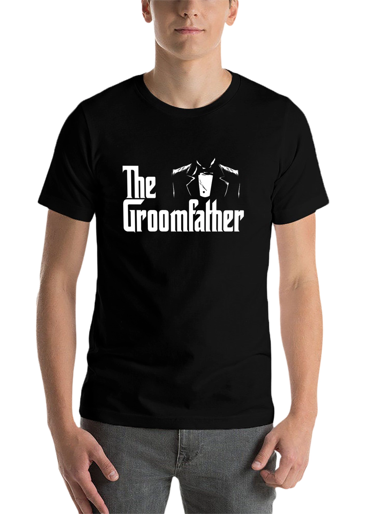 The Groomfather Black Graphic Tee - 7