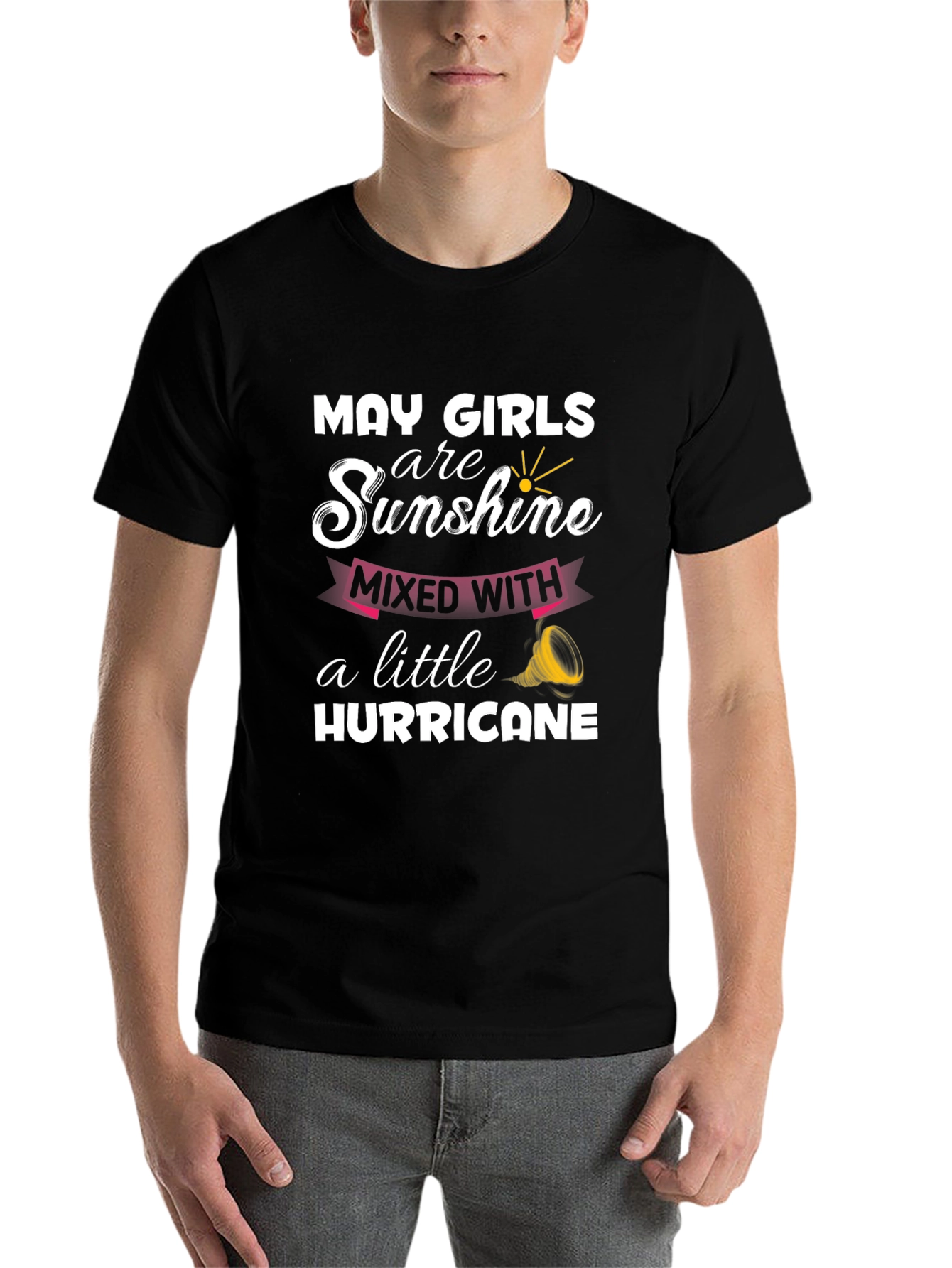 Black May Girls Sunshine & Hurricane T-Shirt view 7