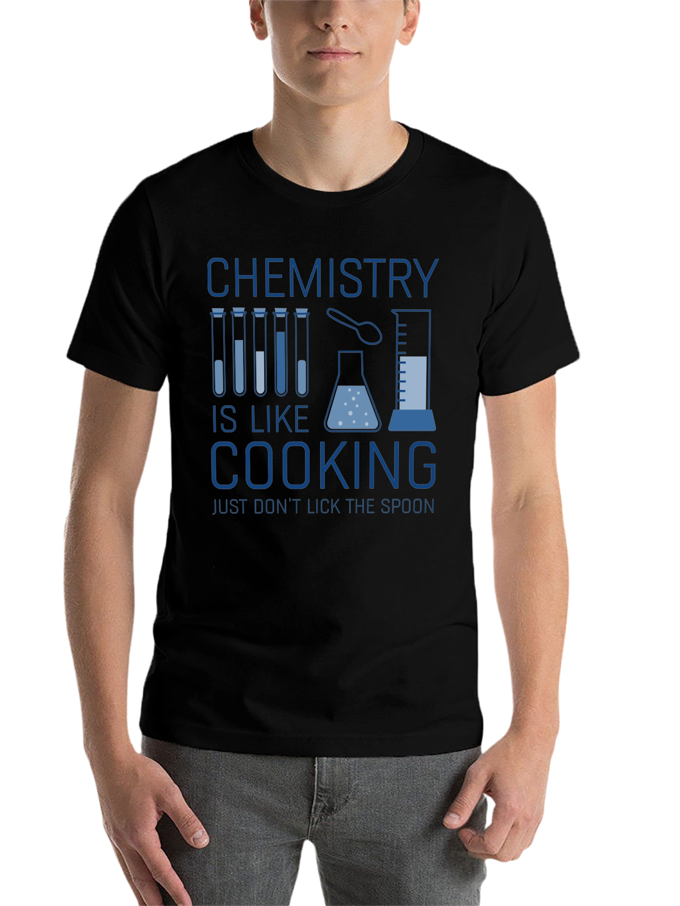 Black Chemistry is Like Cooking Graphic Tee view 7