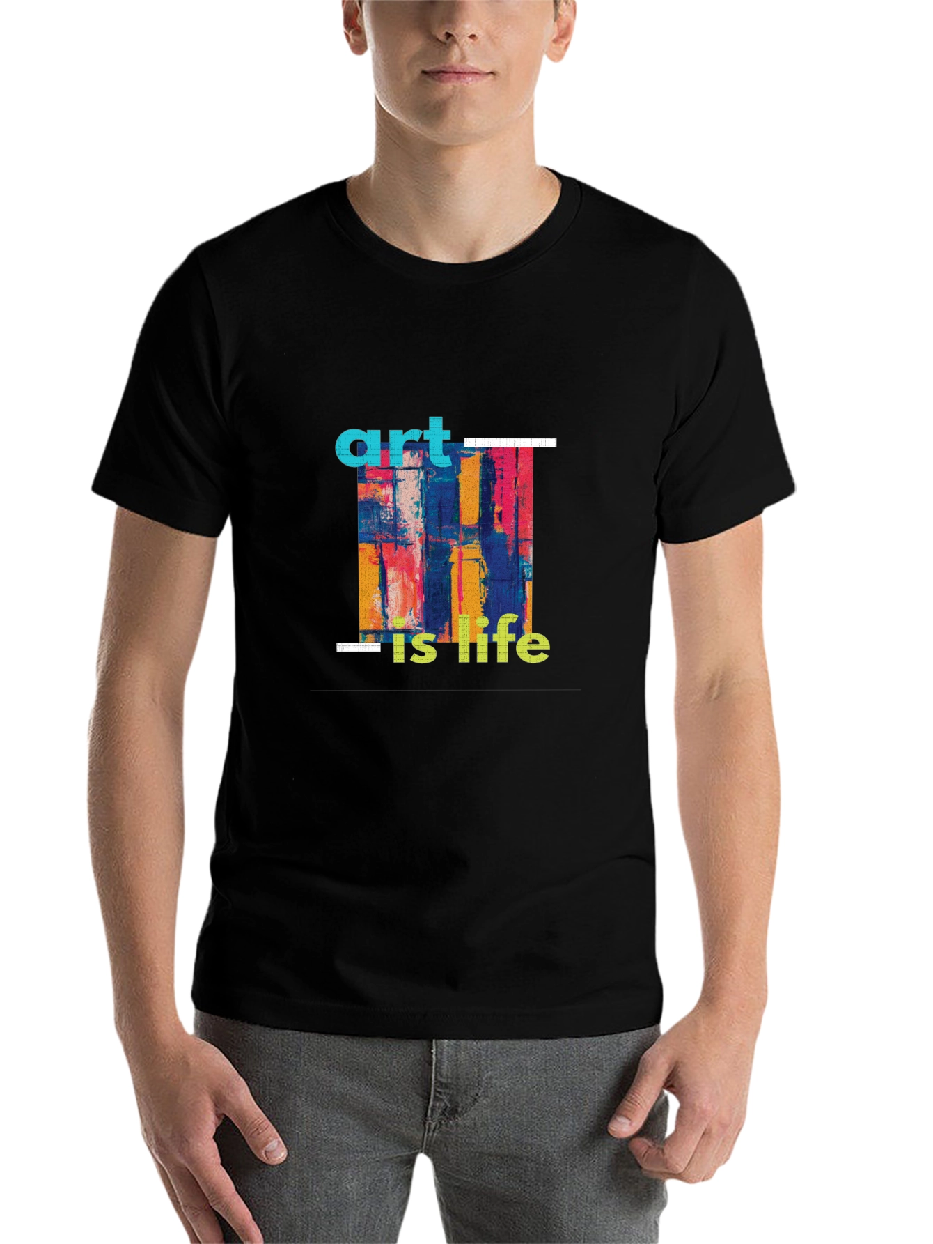 Black Art is Life Graphic Tee - Stylish Comfort view 7