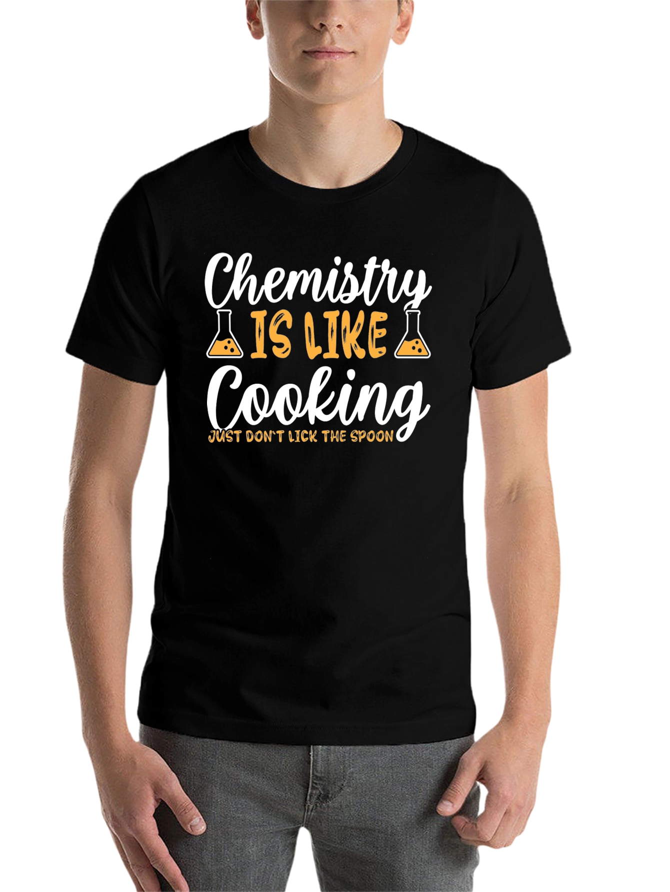 Chemistry Cooking T-Shirt - Don't Lick the Spoon! - 7
