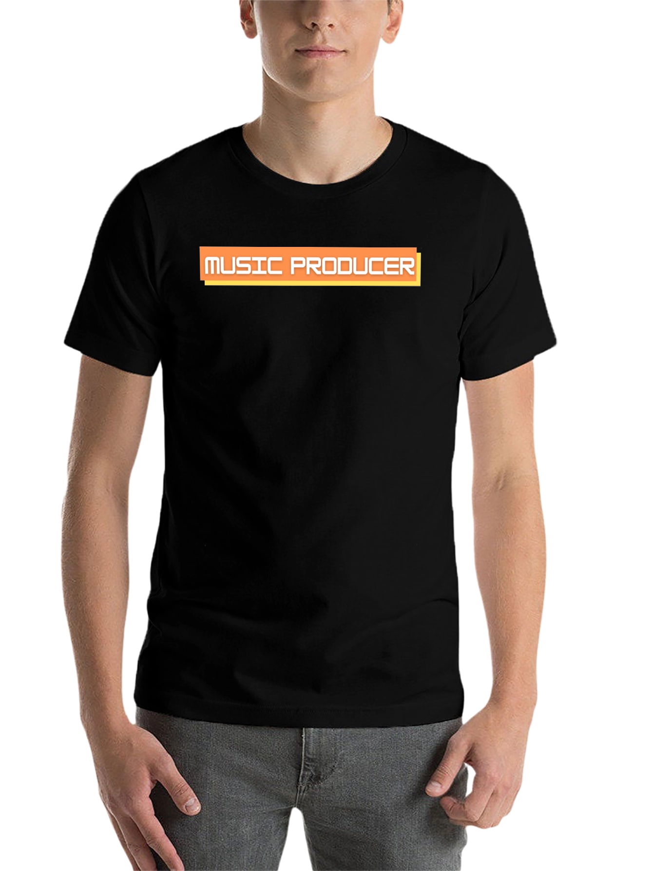 Black Music Producer Tee - Cool Design view 7