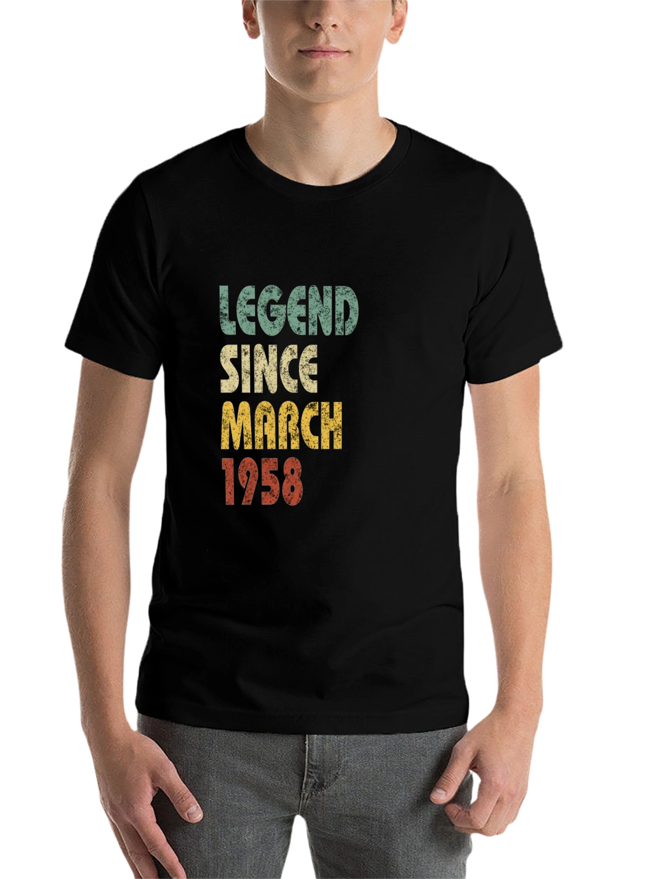 Black Legend Since March 1958 Graphic Tee view 7