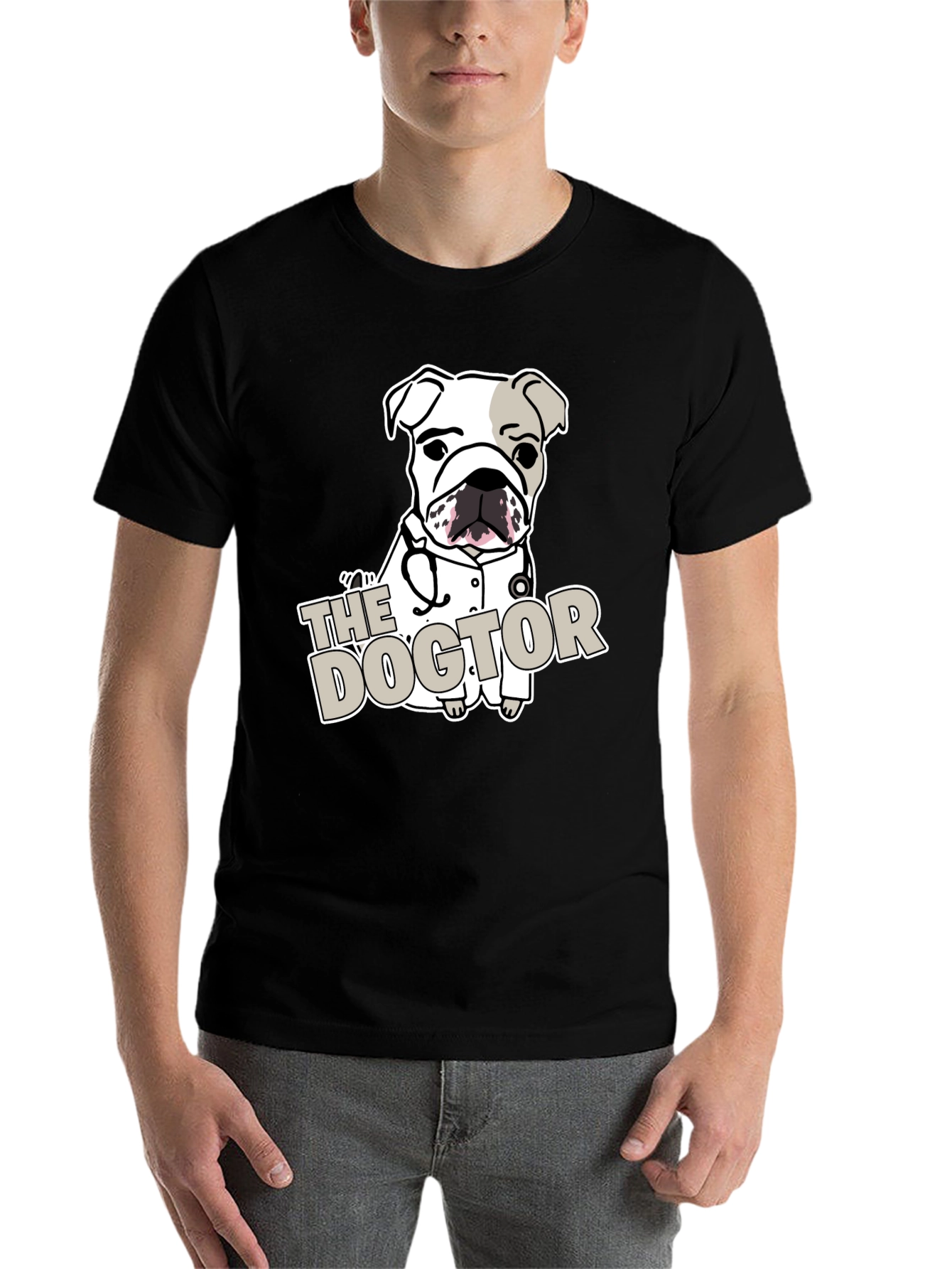 Dogtor T-Shirt - Cute Cartoon Animal Doctor Tee - 7