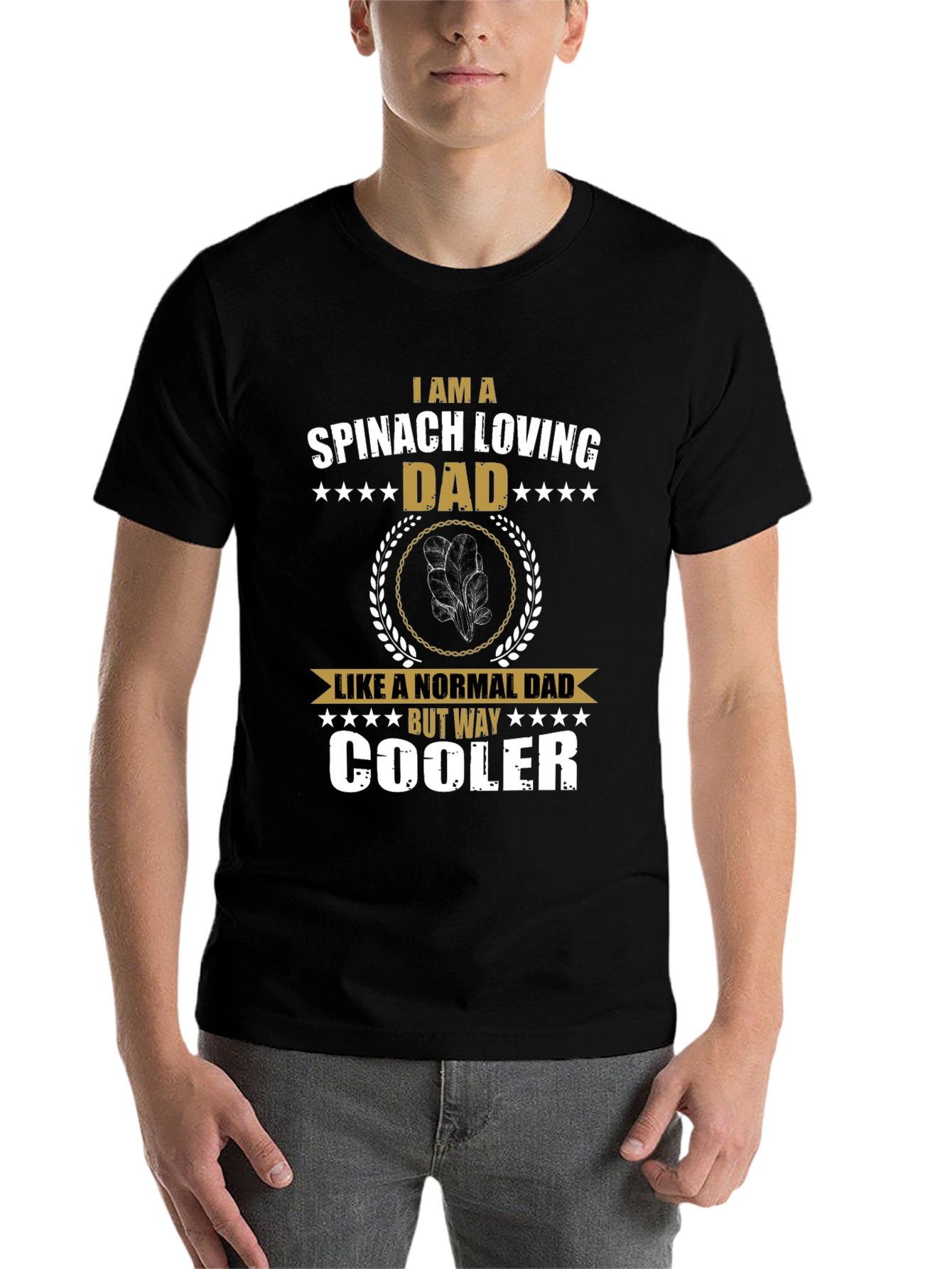 Spinach Loving Dad T-Shirt - Cool Father's Day Gift - 7