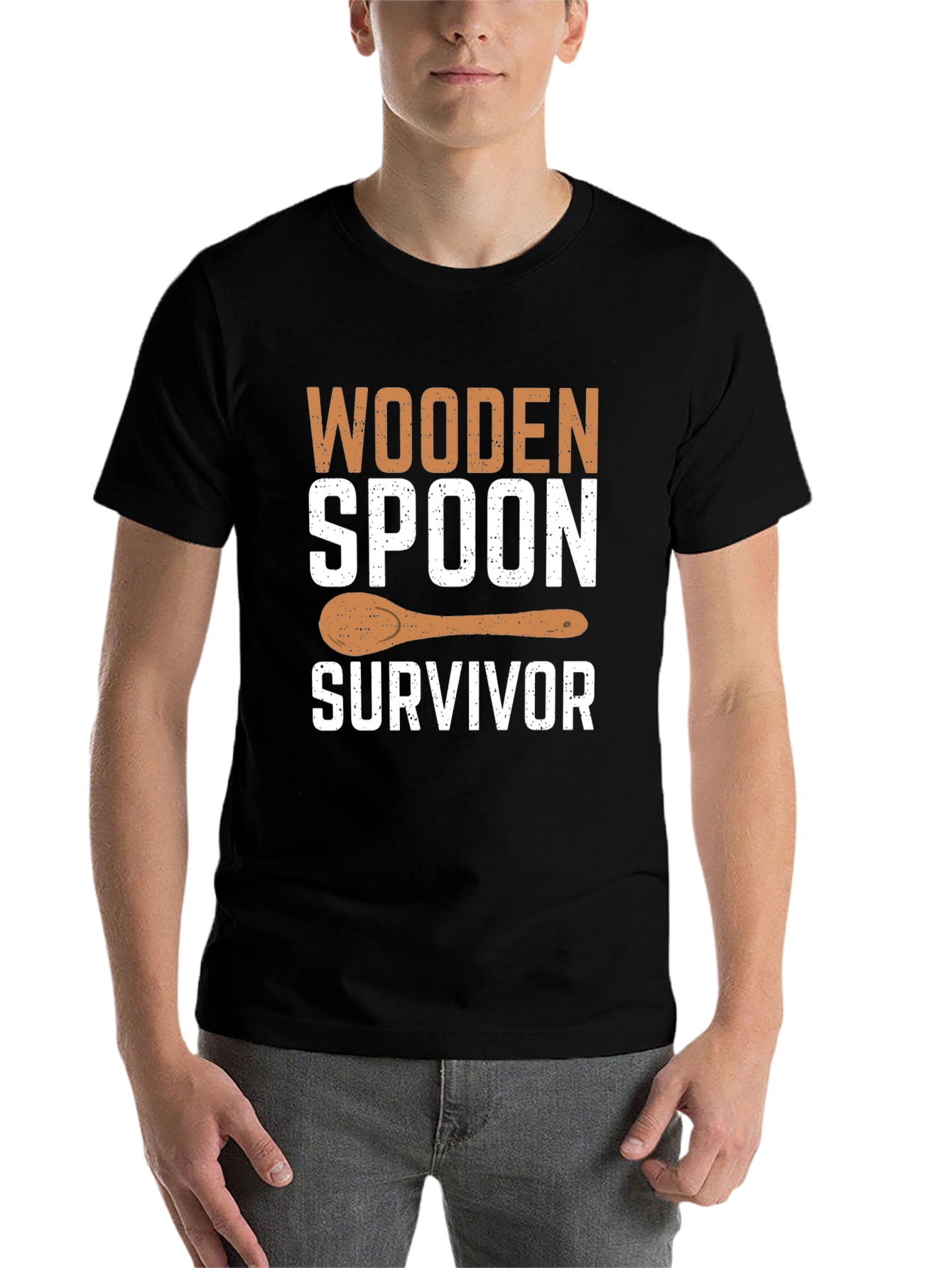 Black Wooden Spoon Survivor Graphic Tee view 7