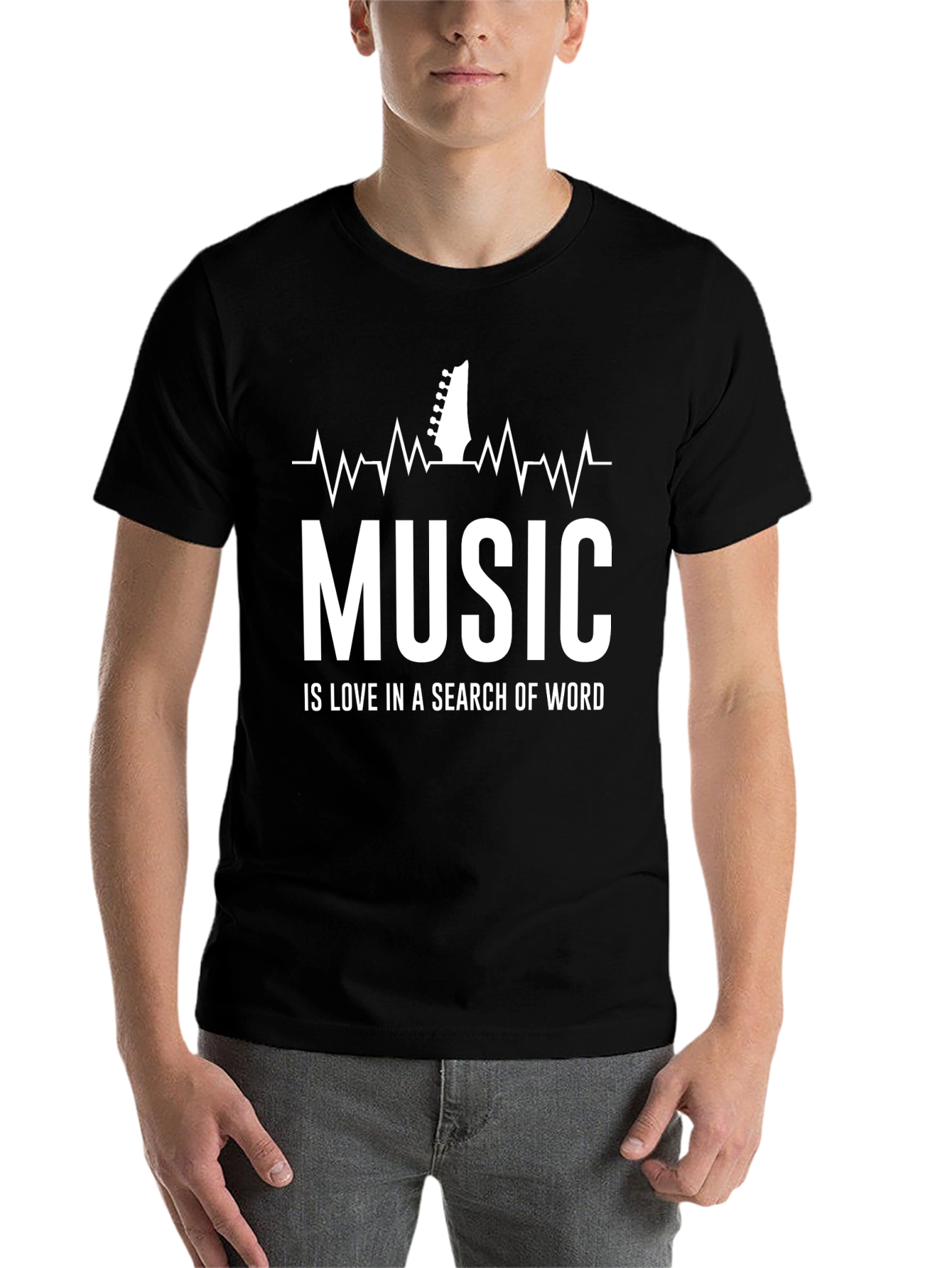 Black Music is Love T-Shirt view 7