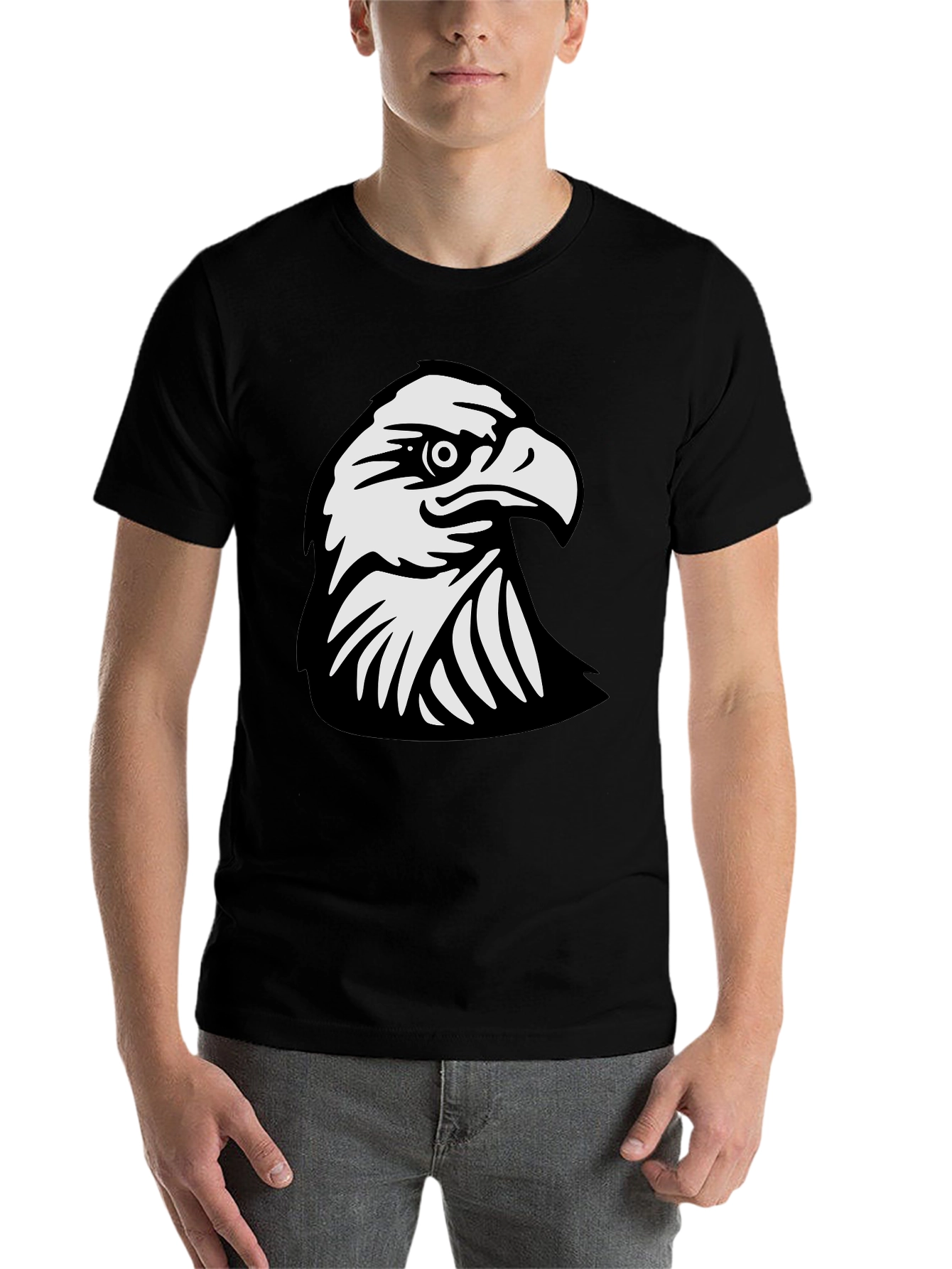 Black Eagle Graphic Tee - Mens - 7