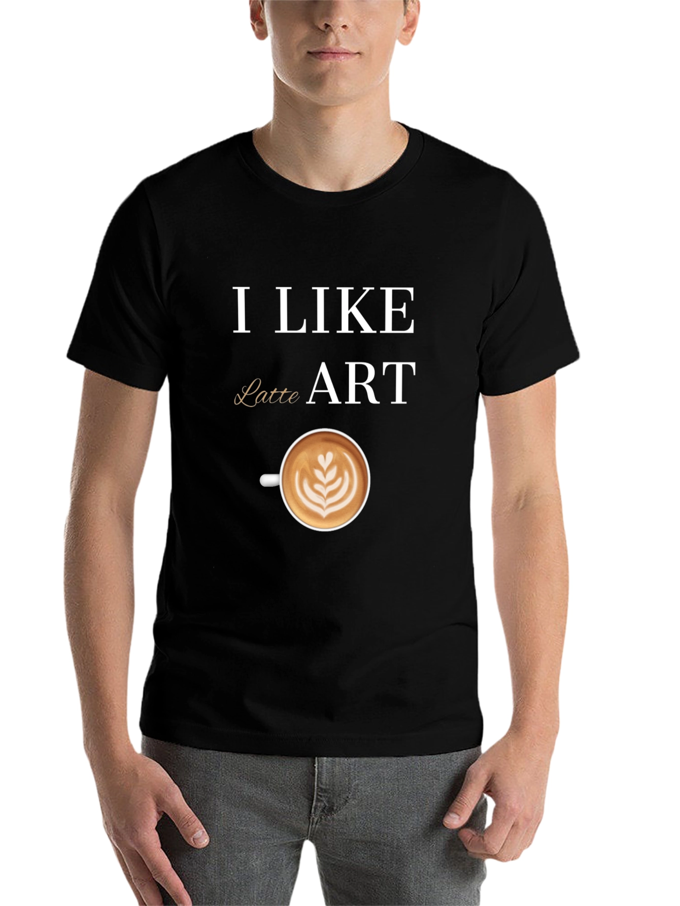I Like Latte Art T-Shirt - 7