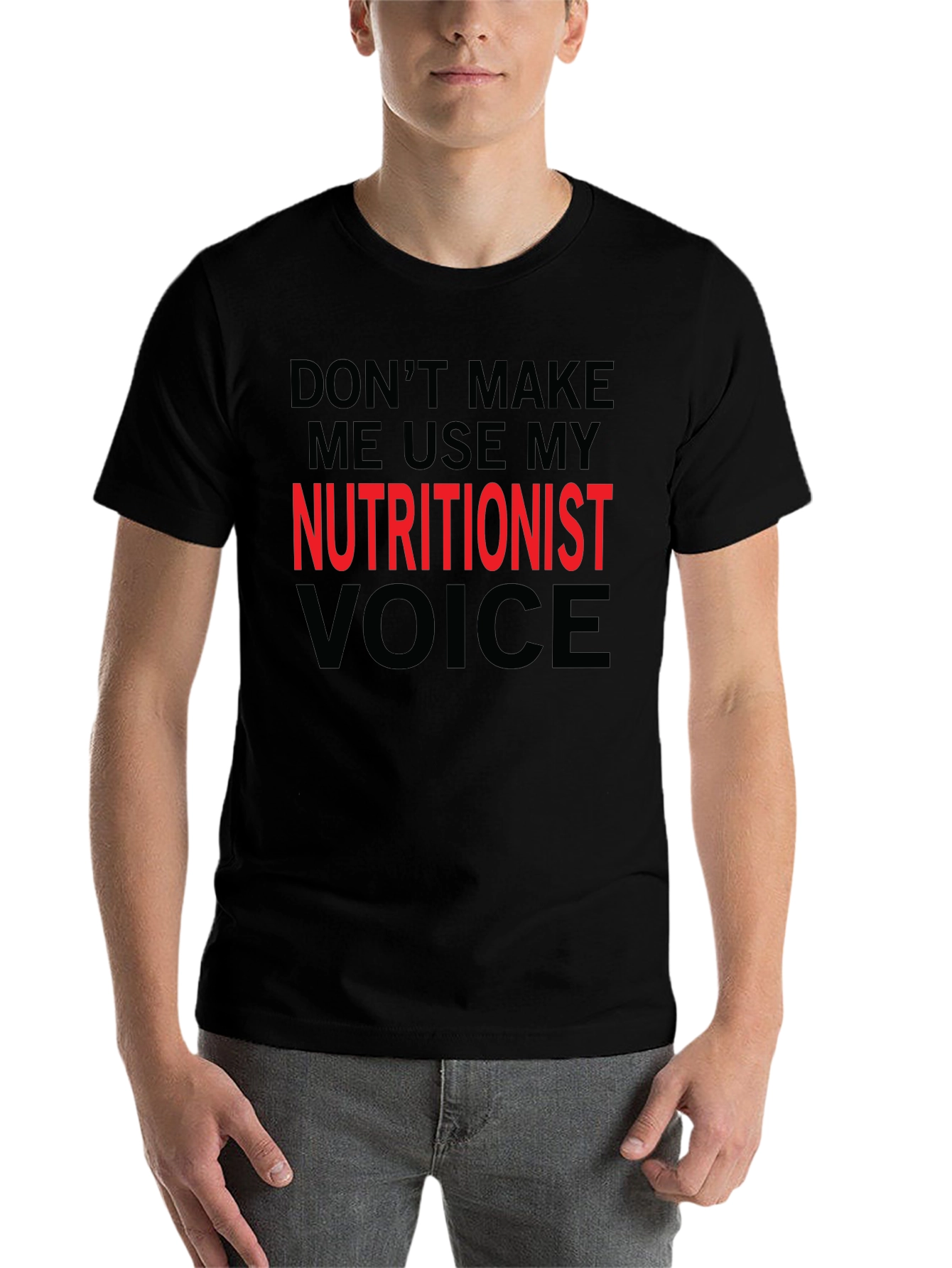 Nutritionist Voice T-Shirt - Funny Nutrition Gift Idea - 7