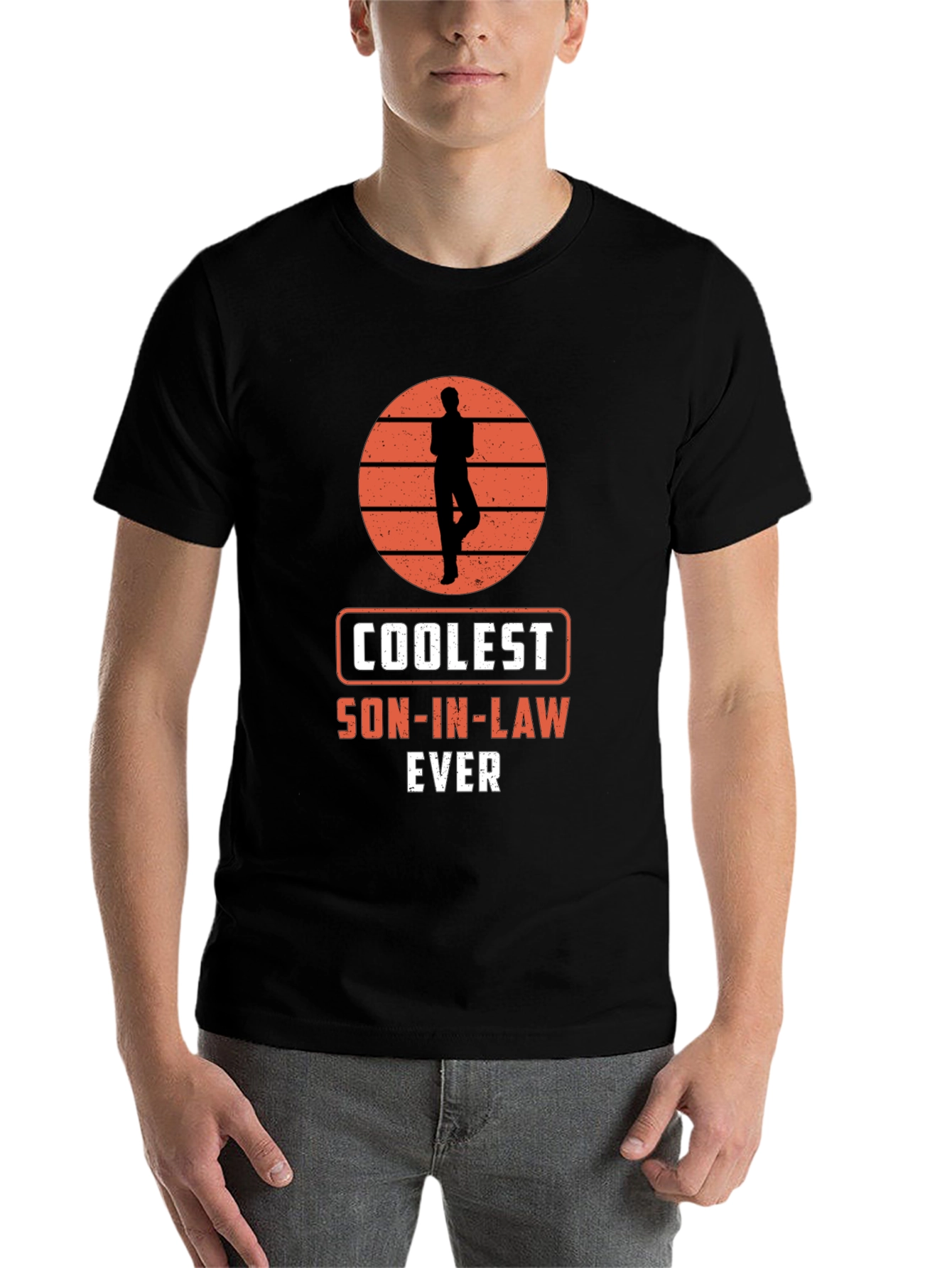 Black Coolest Son-In-Law Ever T-Shirt view 7