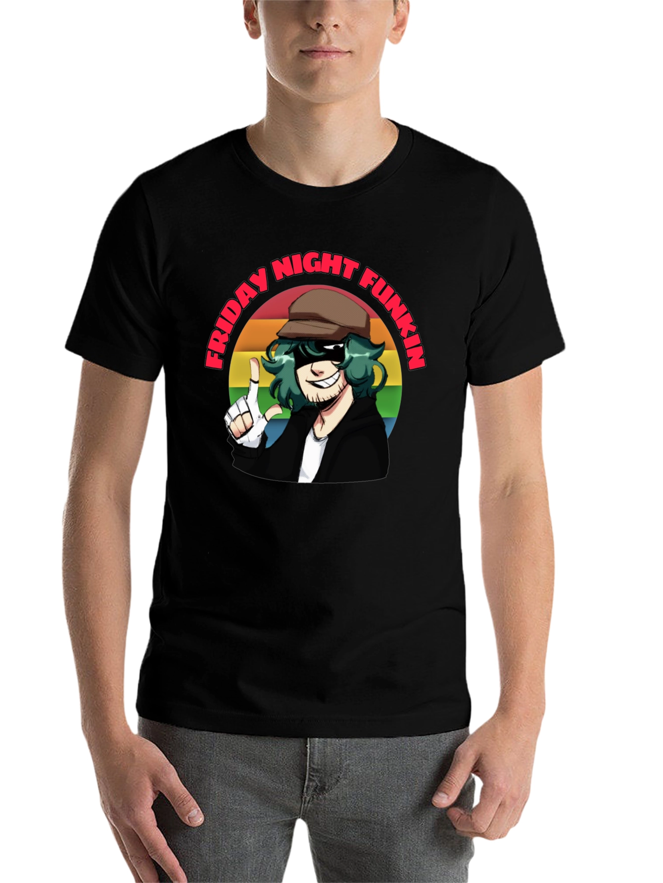 Black Friday Night Funkin' Garcello T-Shirt view 7