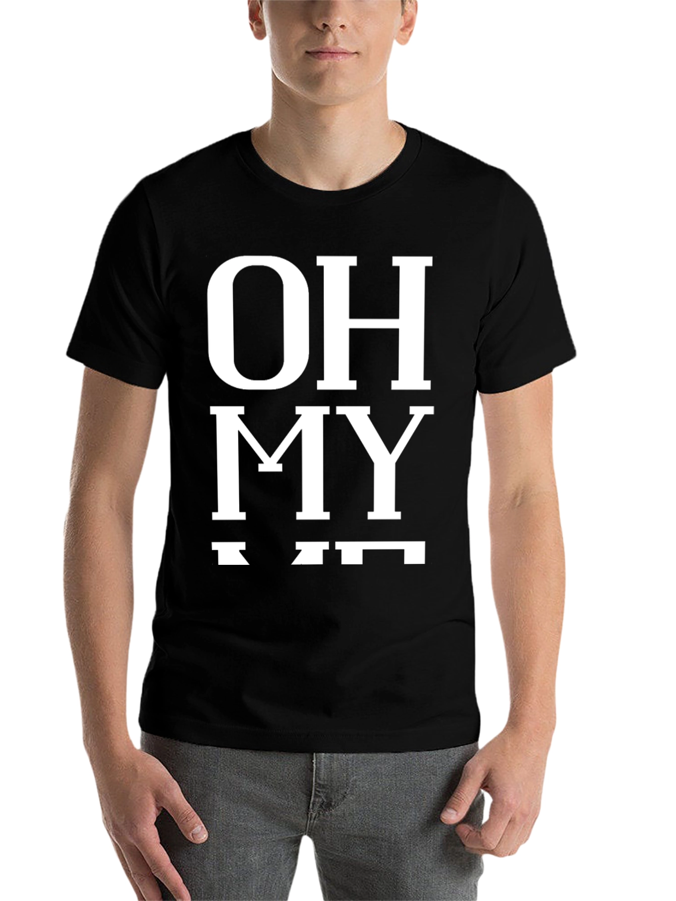 Black Oh My Titi T-Shirt - Funny Graphic Tee view 7