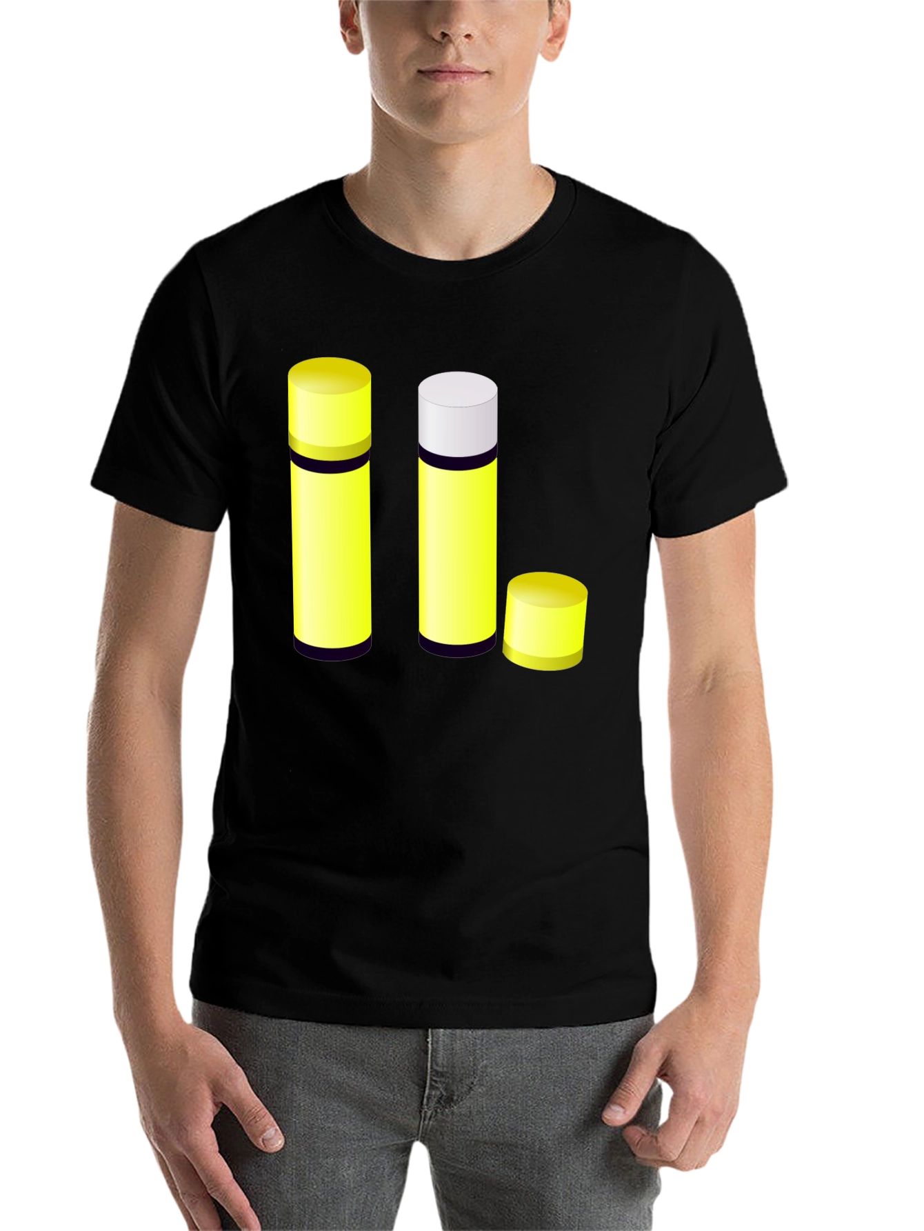 Black Lip Balm T-Shirt - Unique Graphic Tee view 7