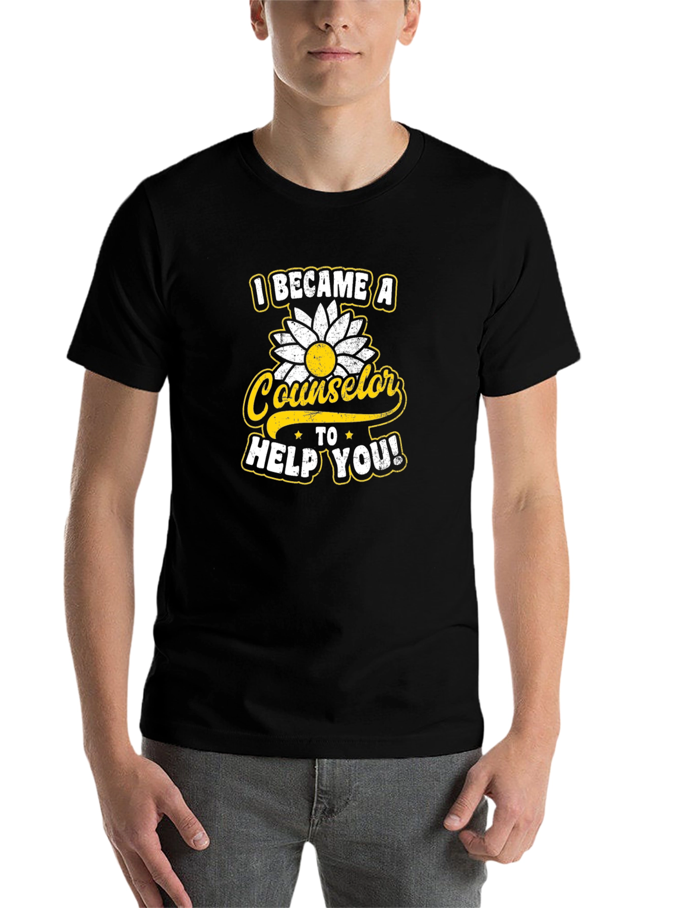 Counselor Sunflower Graphic Tee - 7