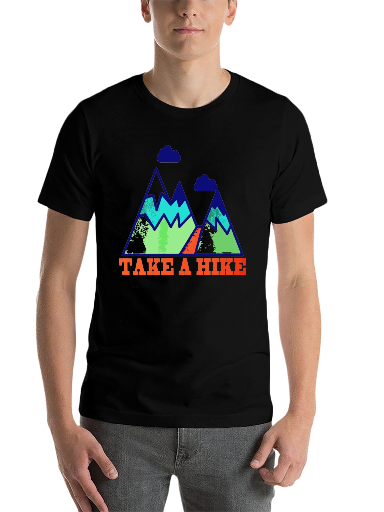 Take a Hike Graphic Tee - Mountain Adventure - 7