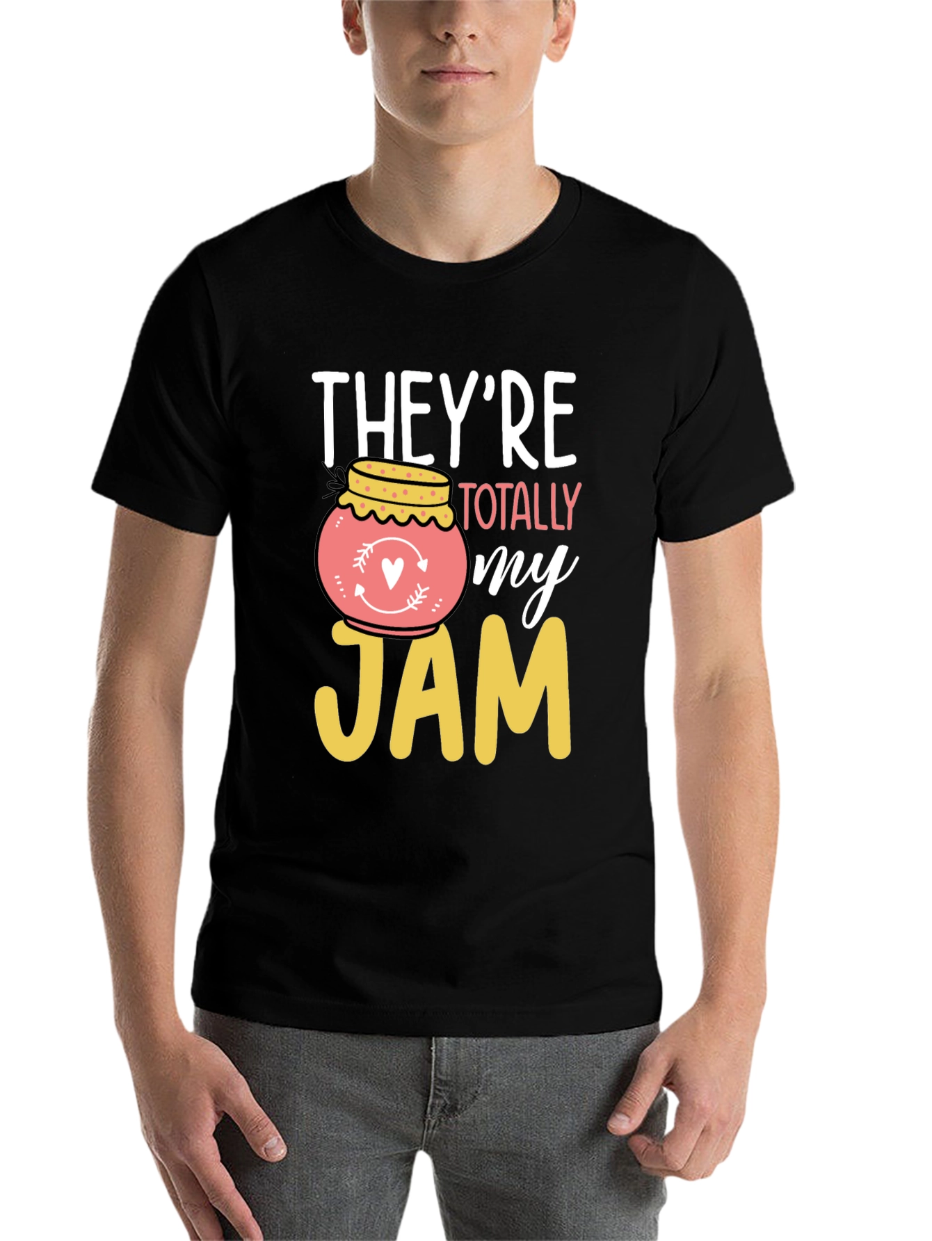 Black They're Totally My Jam Graphic Tee view 7