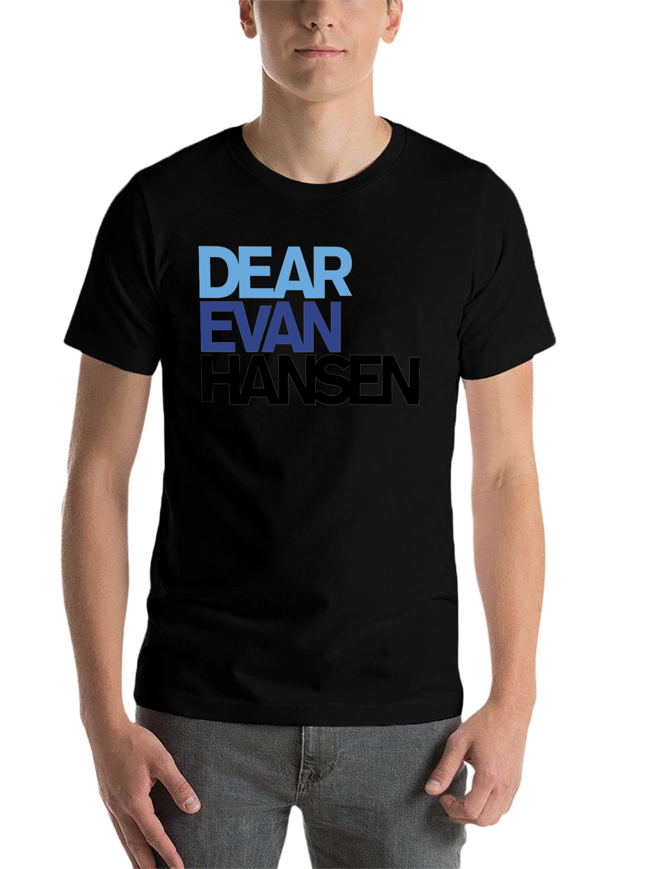 Black Dear Evan Hansen Graphic T-Shirt view 7