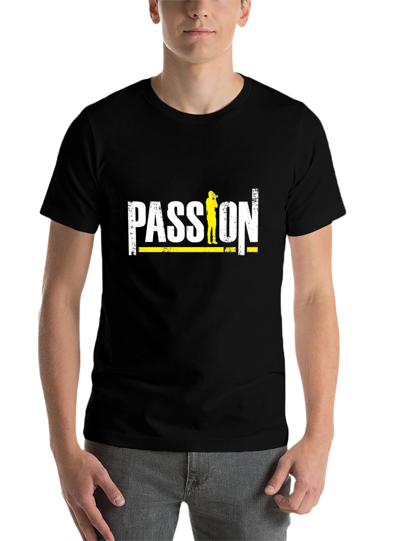 Black Passion Photographer Graphic T-Shirt view 7